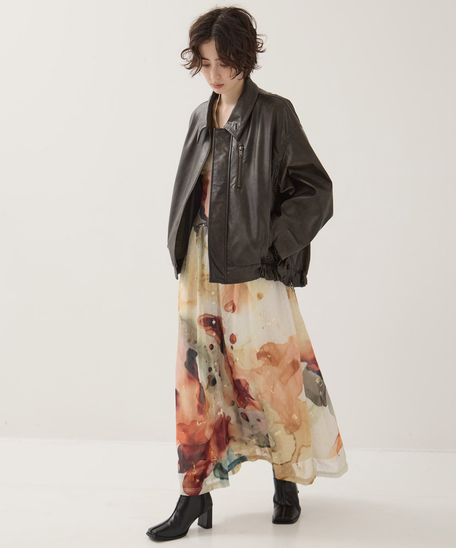 EX. Art Organdy Dress AMERI