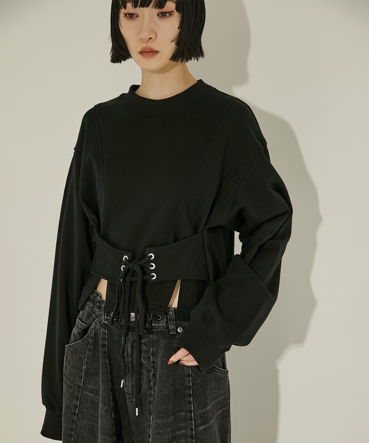 SWEAT CORSET PULLOVER JOHN LAWRENCE SULLIVAN