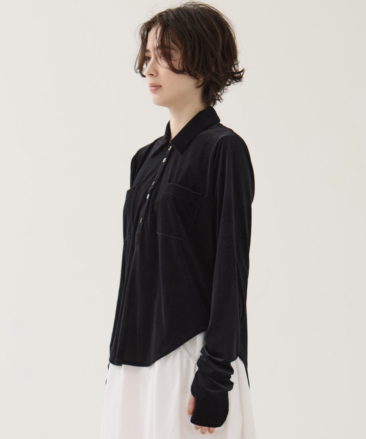 Velours Polo Shirt STUDIOUS