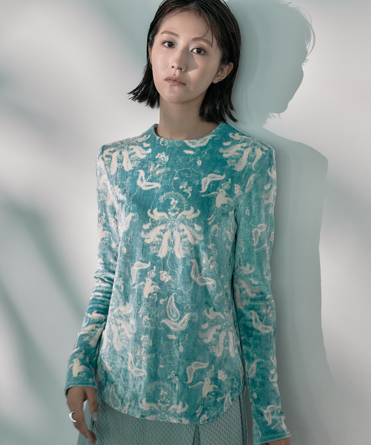 別注 Velour Jersey Top Mame Kurogouchi