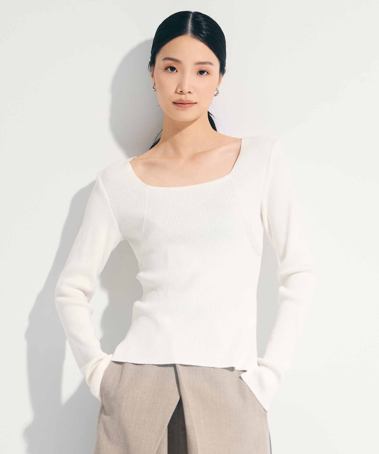 SQUARE RIB KNIT 