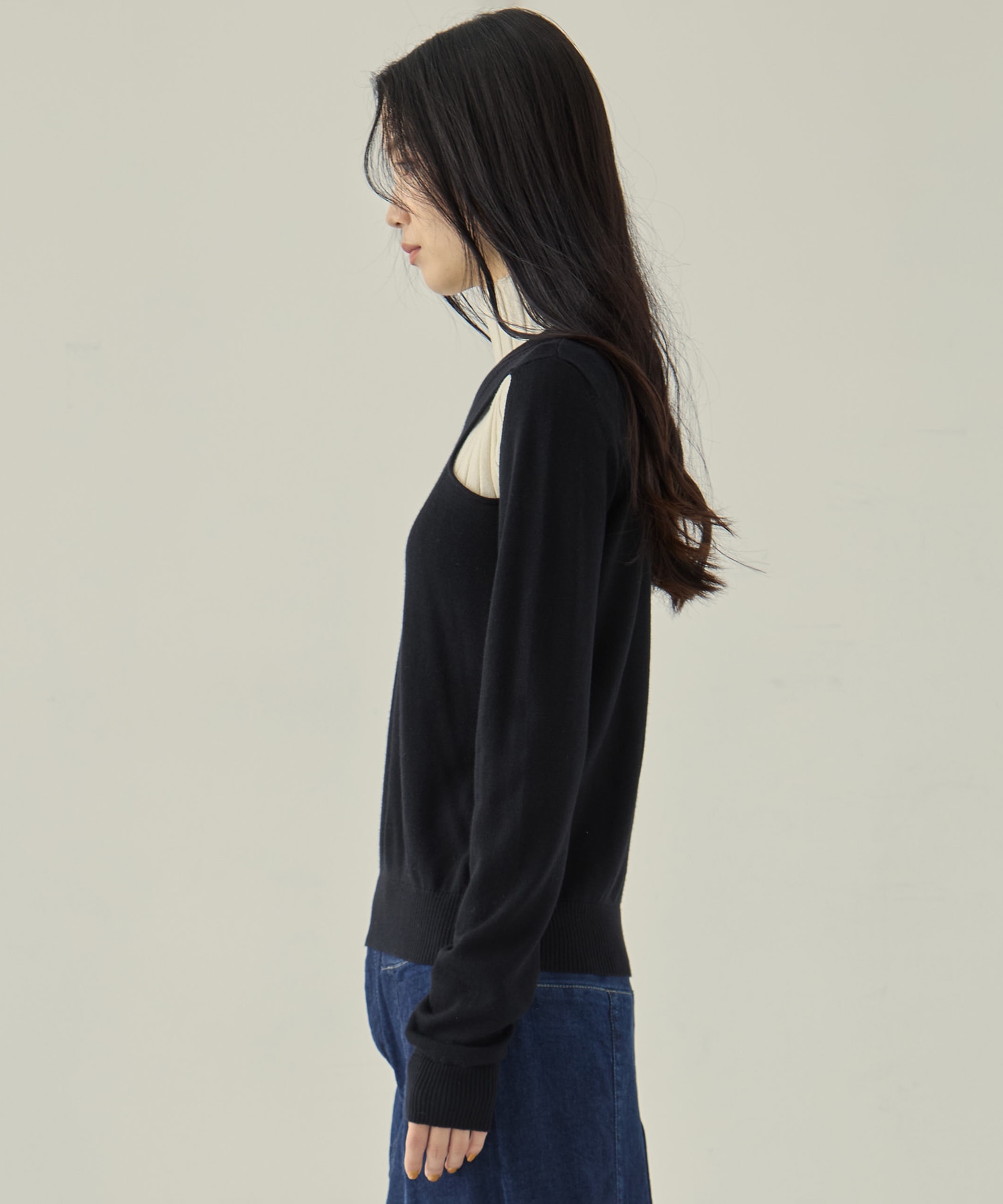 別注WAO-FK03-1002(肩開きニット） AKANE UTSUNOMIYA