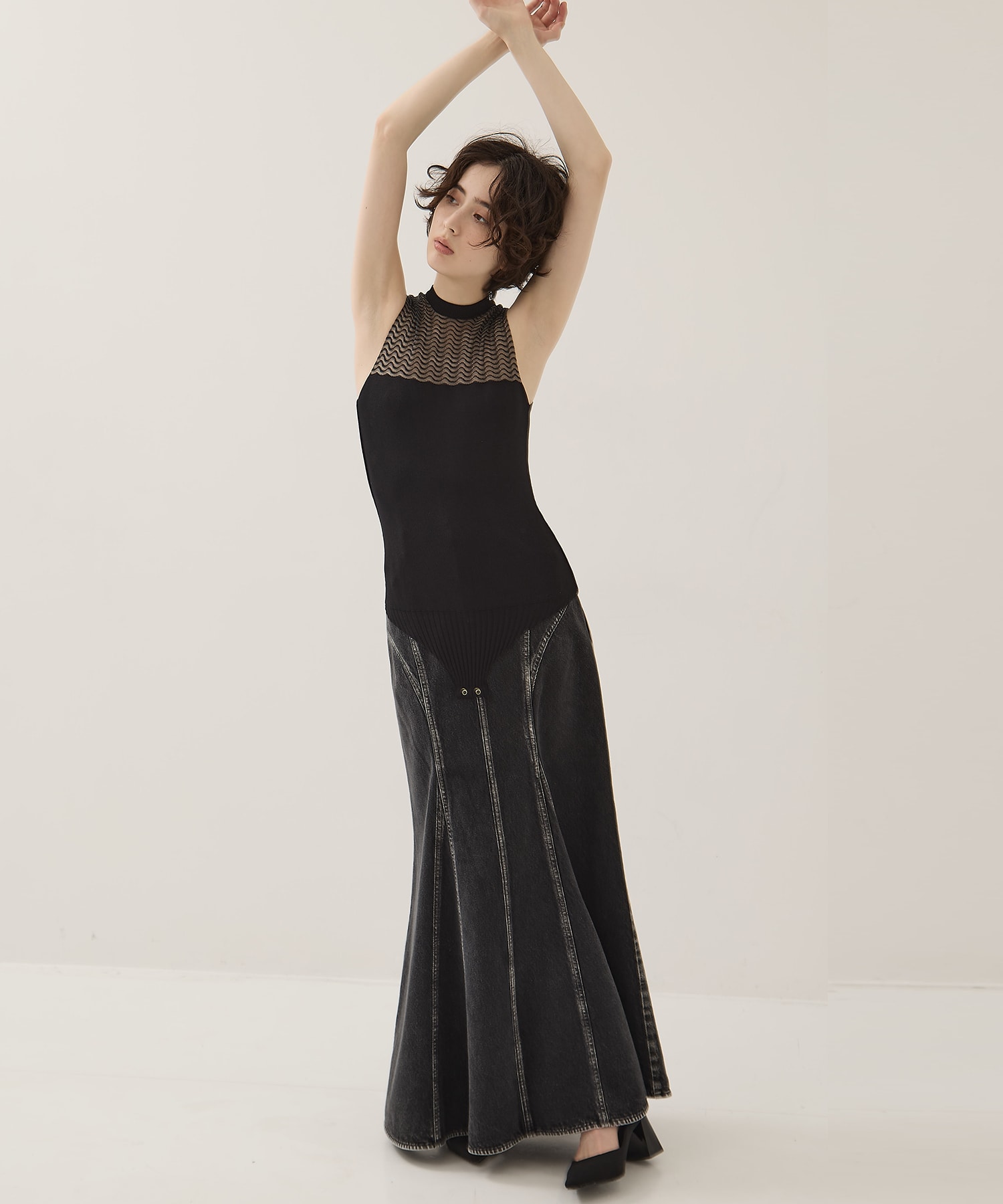 Crew Neck Bodysuit EMILY ODA