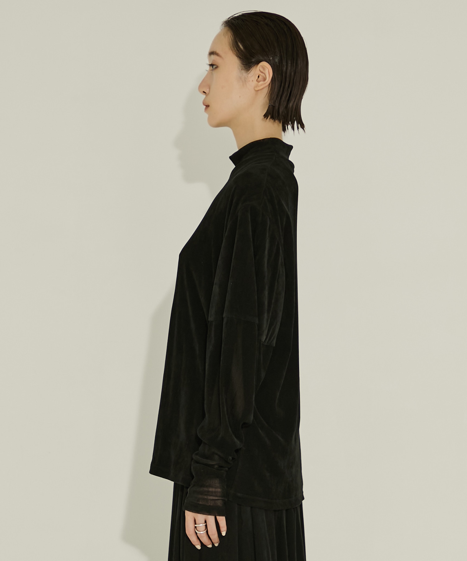 Rufina layer pullover AKIRANAKA