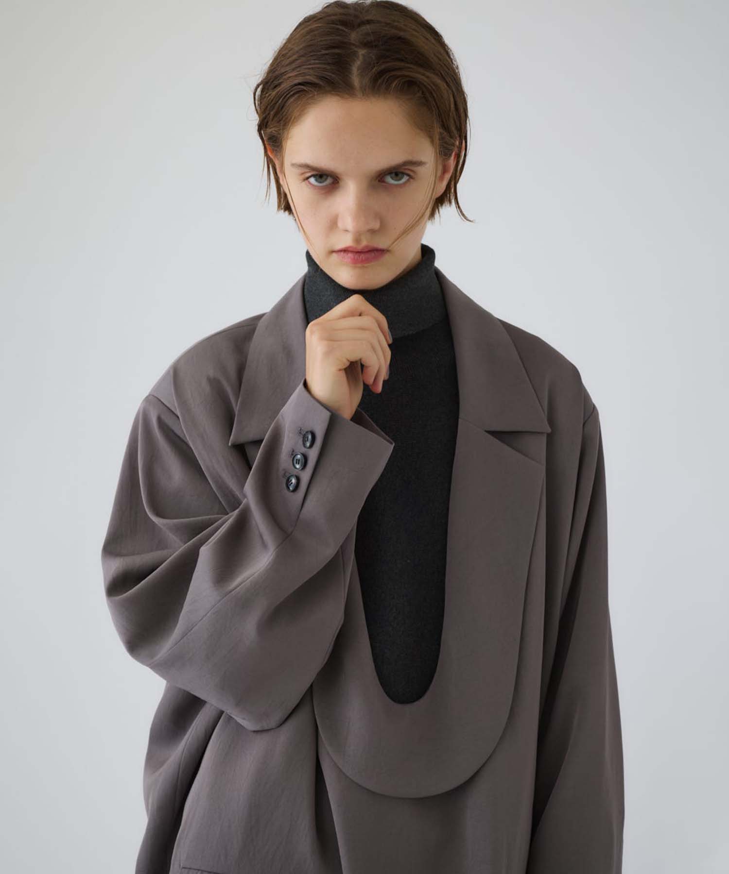 Dolman wide washable knit RIM.ARK