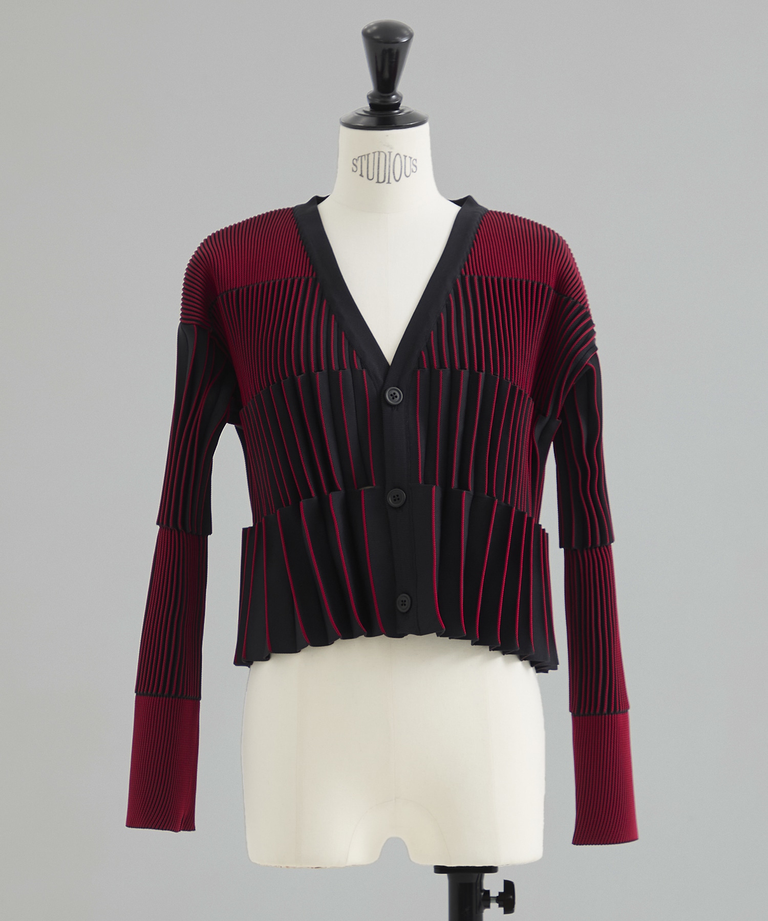 ACCORDION CROPPED CARDIGAN CFCL