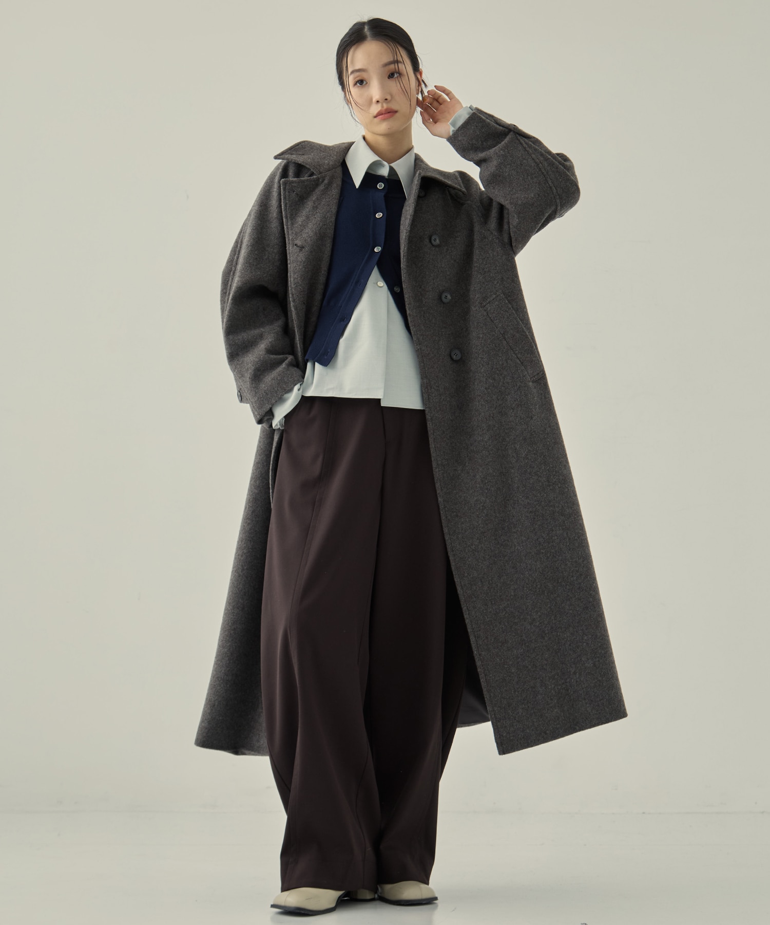 POCKET KNIT CARDIGAN STUDIOUS