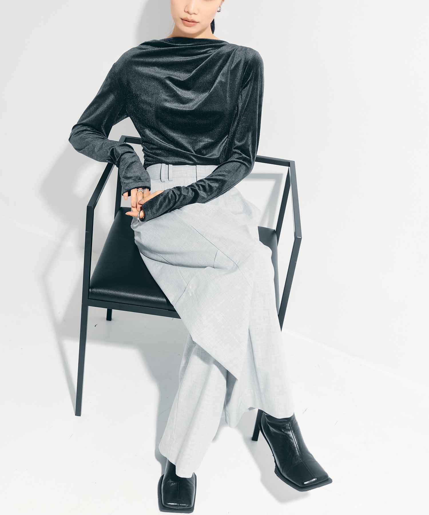 Soft Barrel Leg Cargo Trousers STUDIOUS