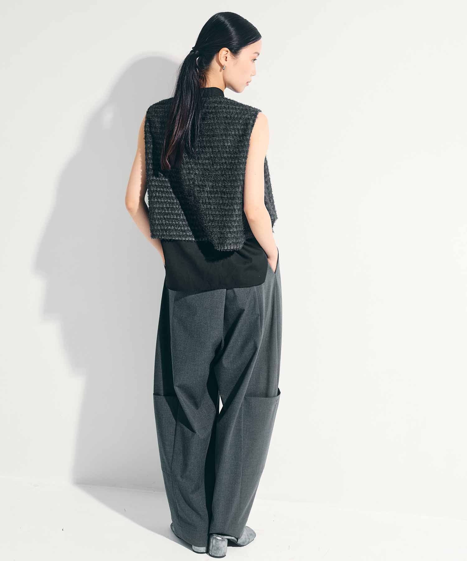 Soft Barrel Leg Cargo Trousers STUDIOUS