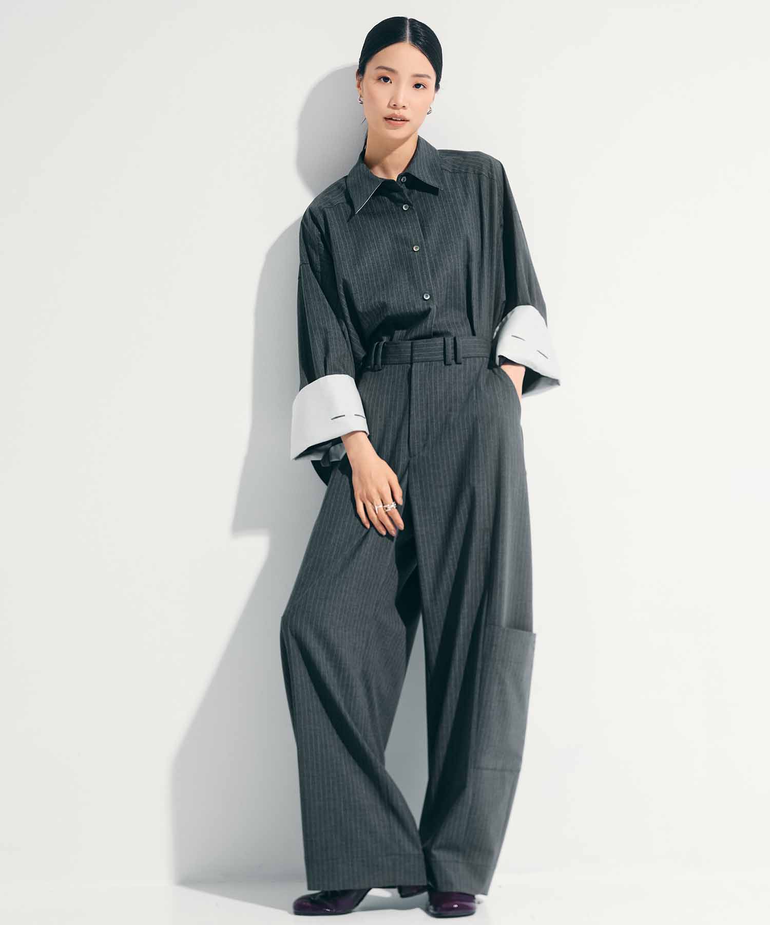 Soft Barrel Leg Cargo Trousers STUDIOUS