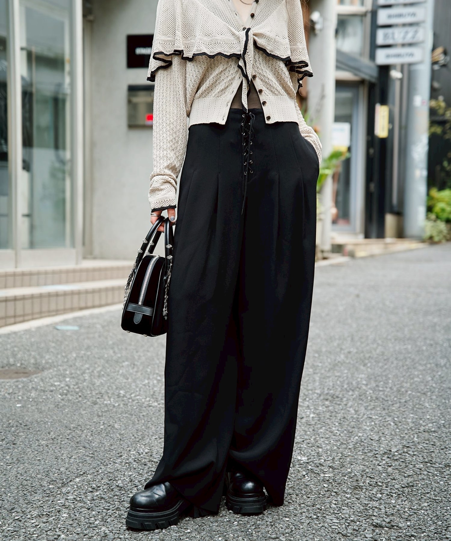 Pleated pants FETICO