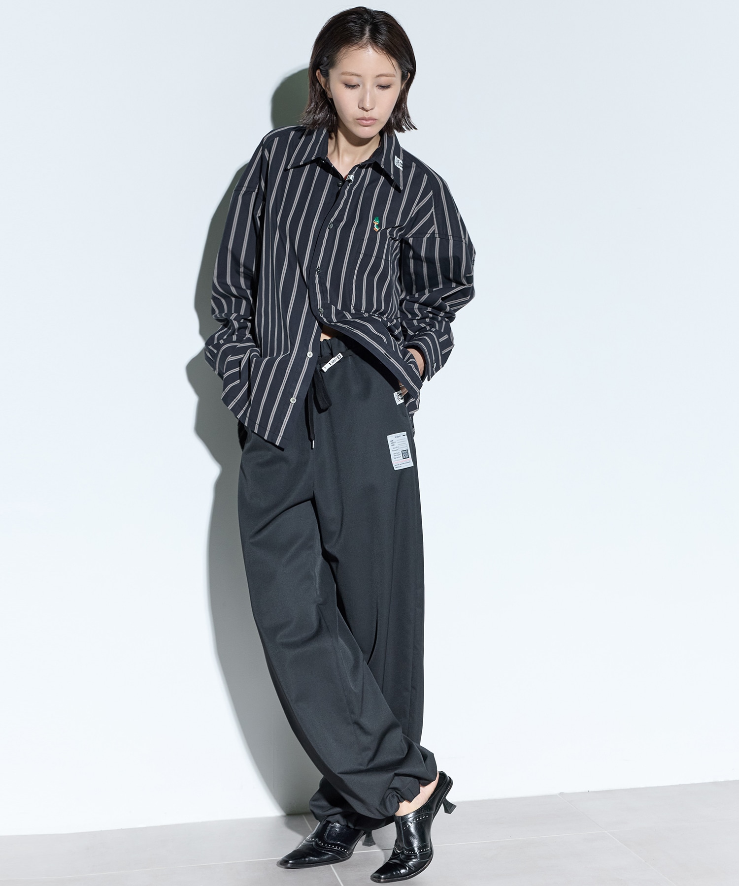 DRY WOOL TROUSERS Maison MIHARA YASUHIRO
