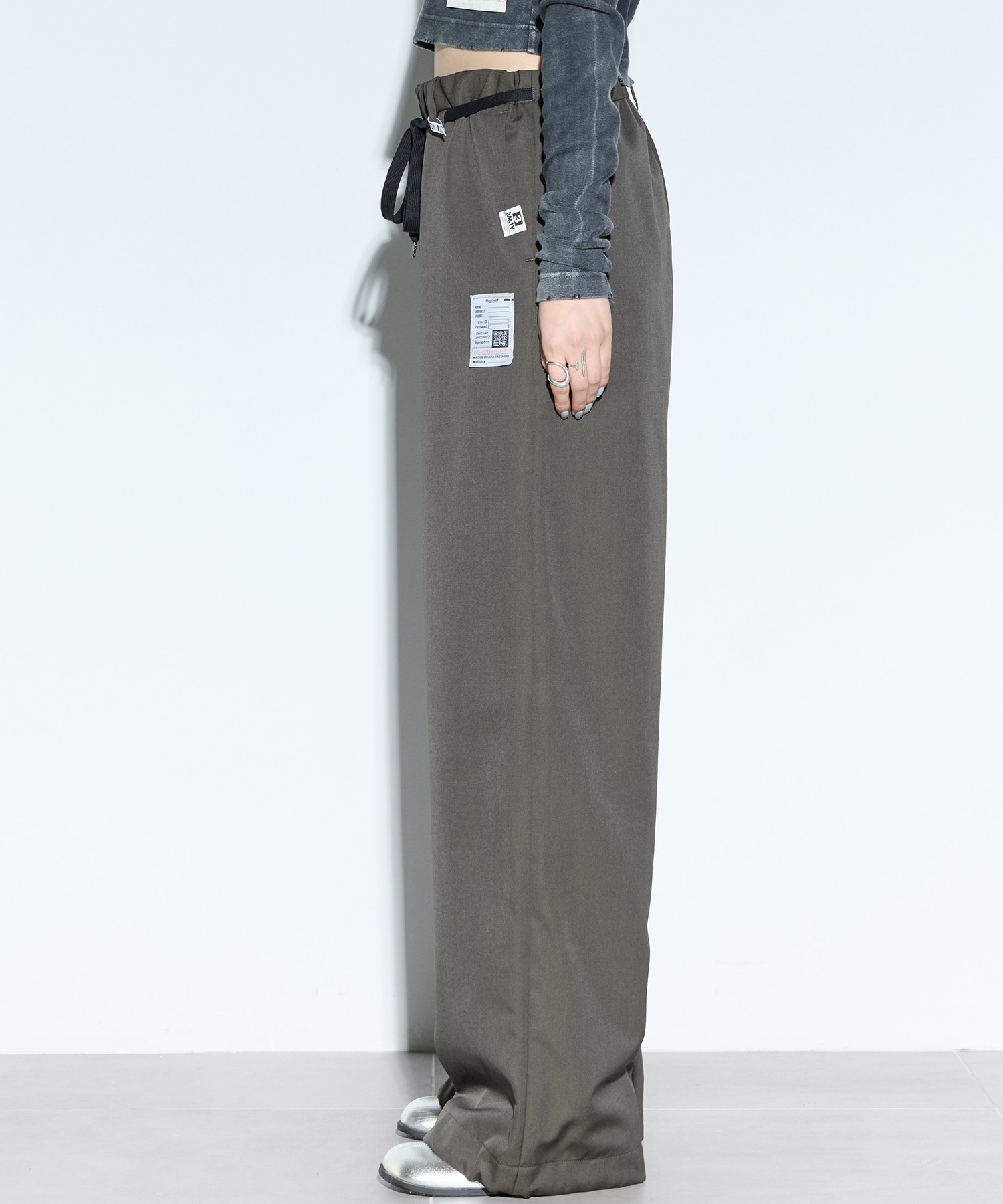 DRY WOOL TROUSERS Maison MIHARA YASUHIRO