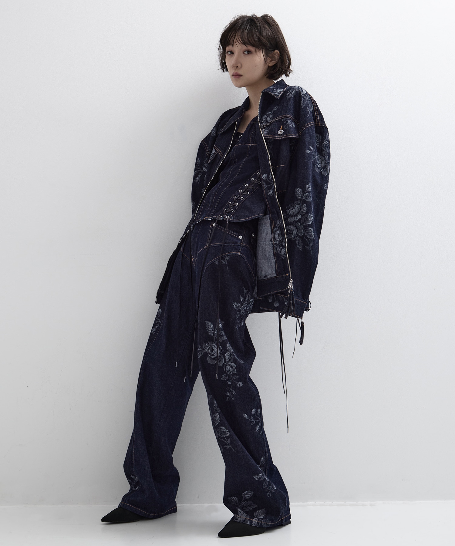 別注 ROSE DENIM PANTS FETICO