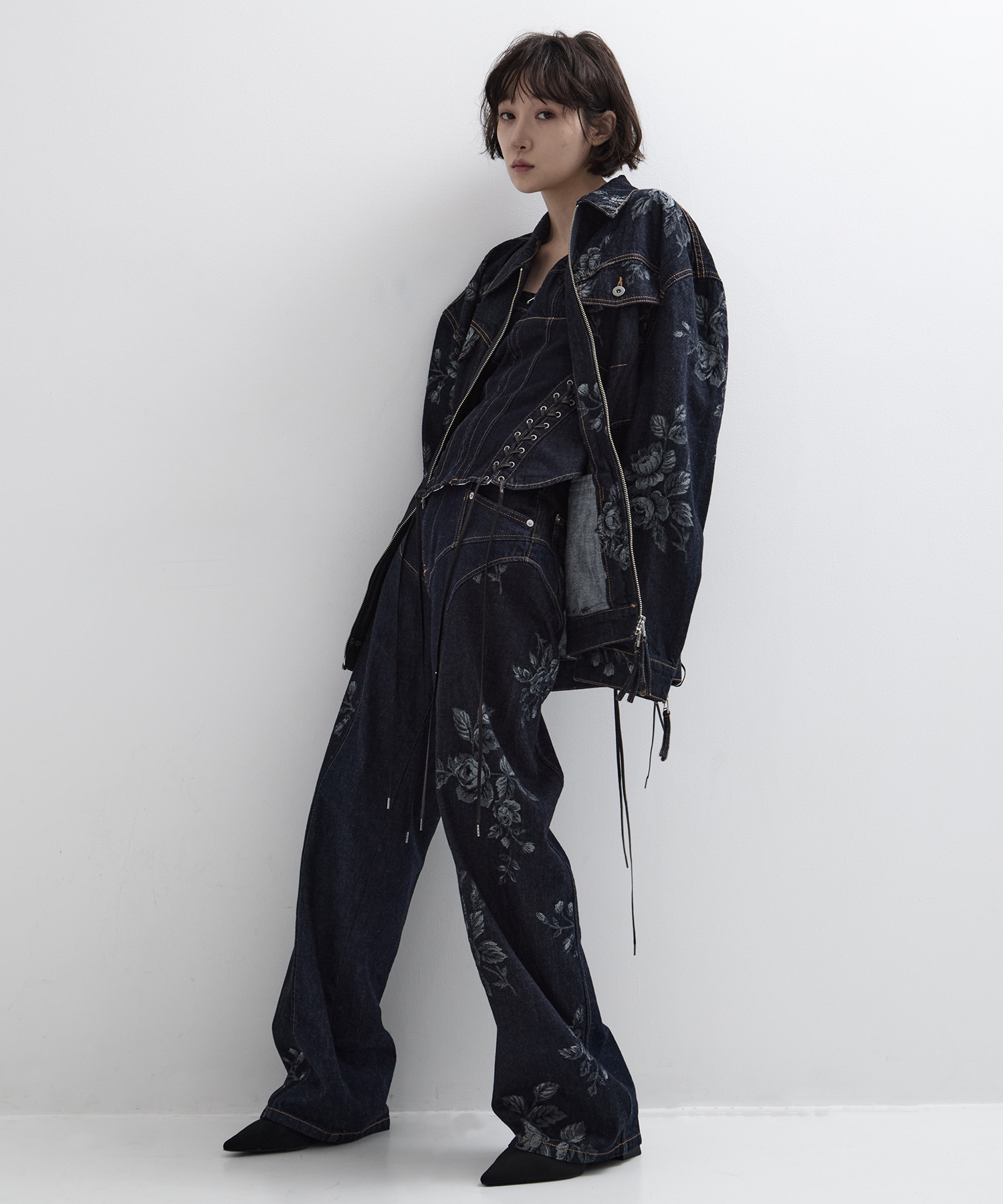 別注 ROSE DENIM PANTS FETICO