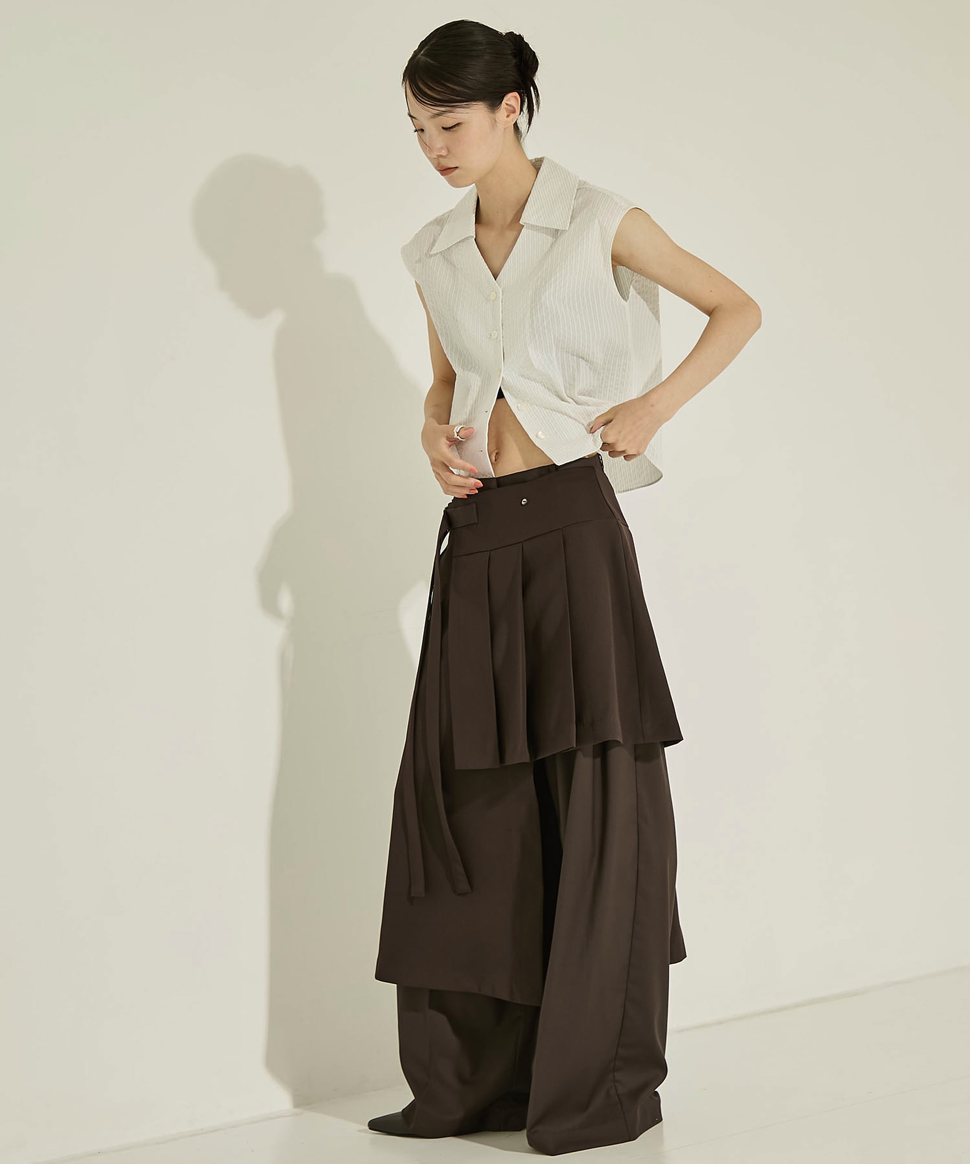 Asymmetry Pleats SKT UJOH