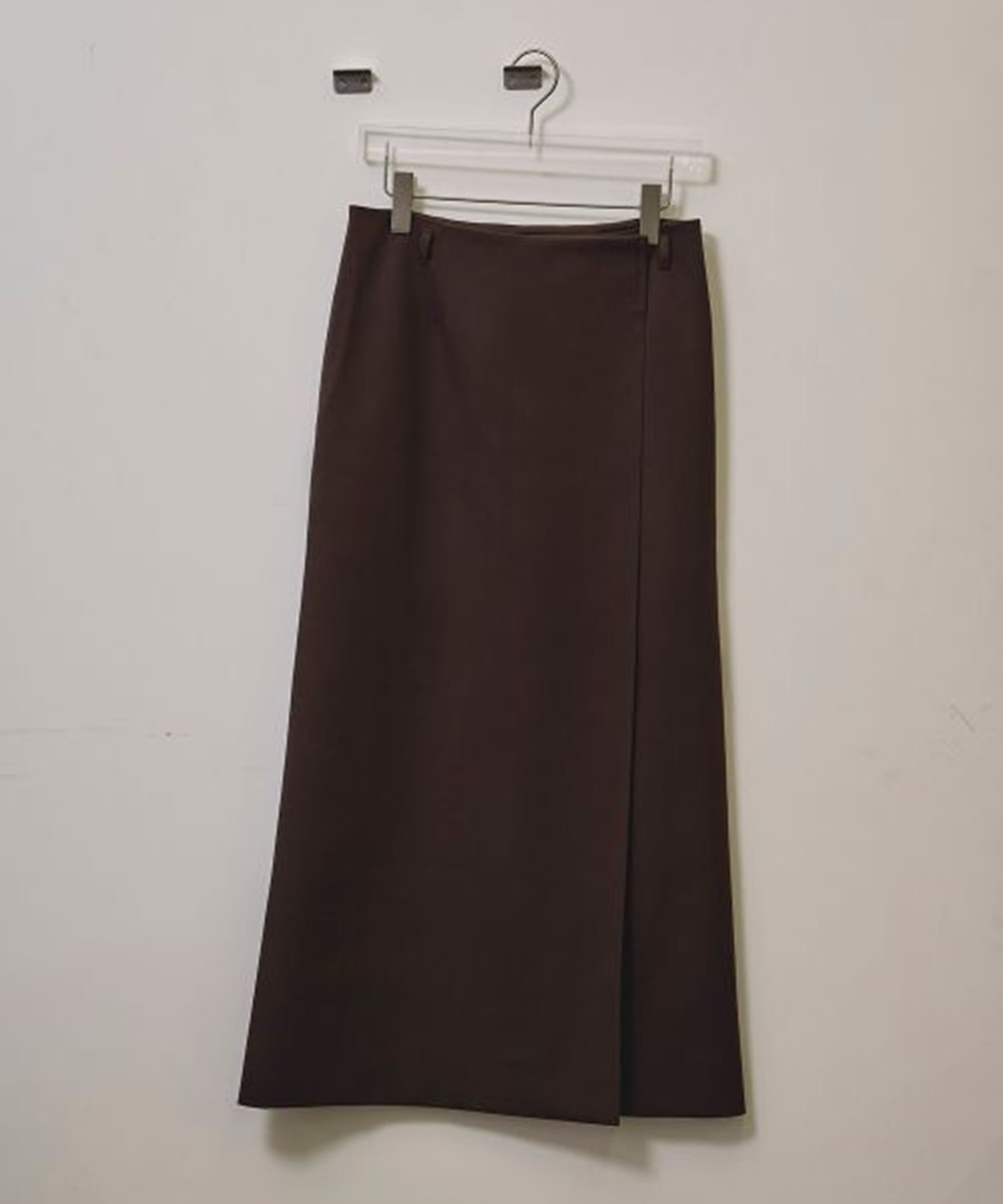 Twill Wrap Skirt TODAYFUL