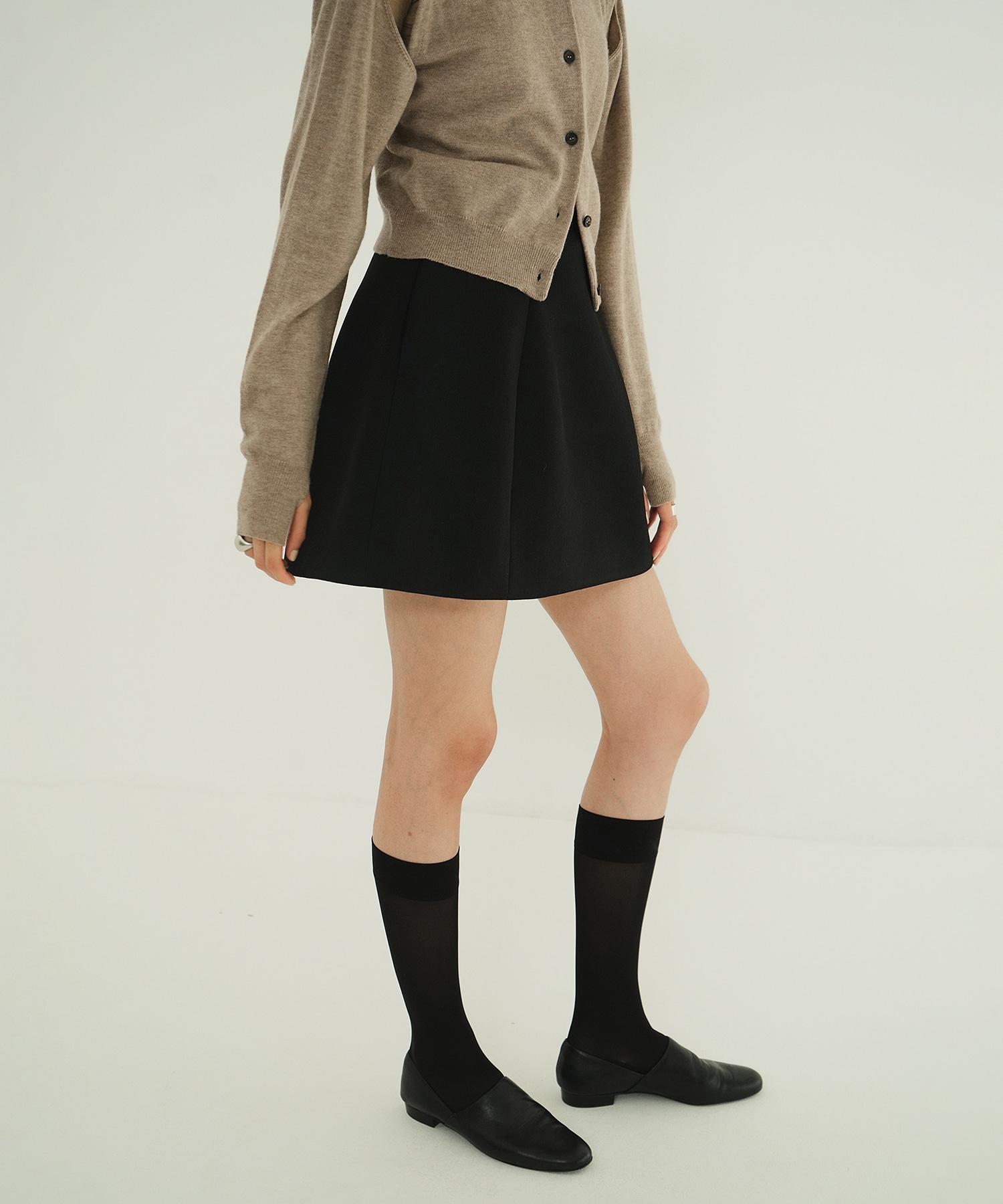 CONSTRUCTIVE MINI SKIRT CLANE