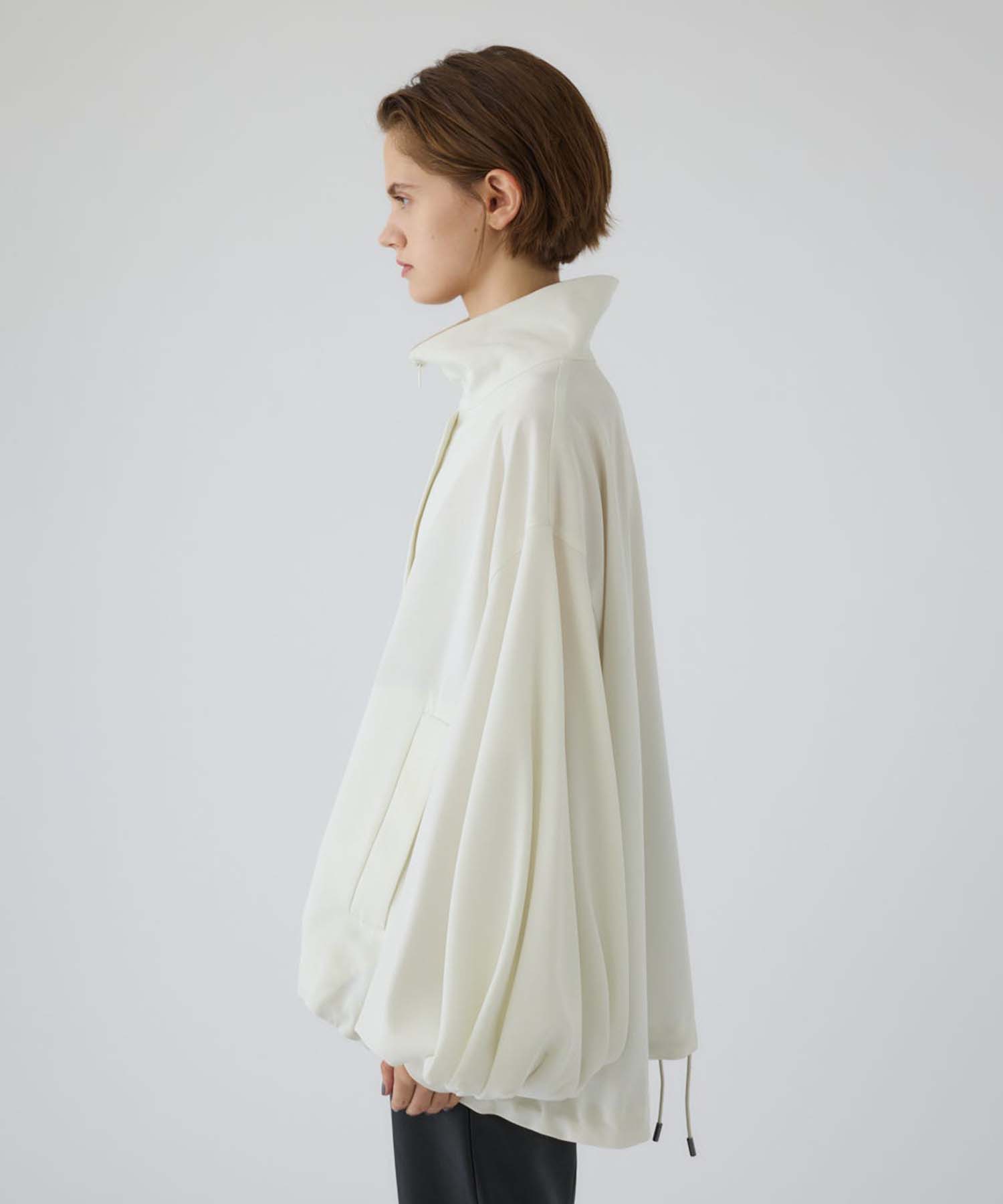 Stand collar tuck sleeve BZ RIM.ARK