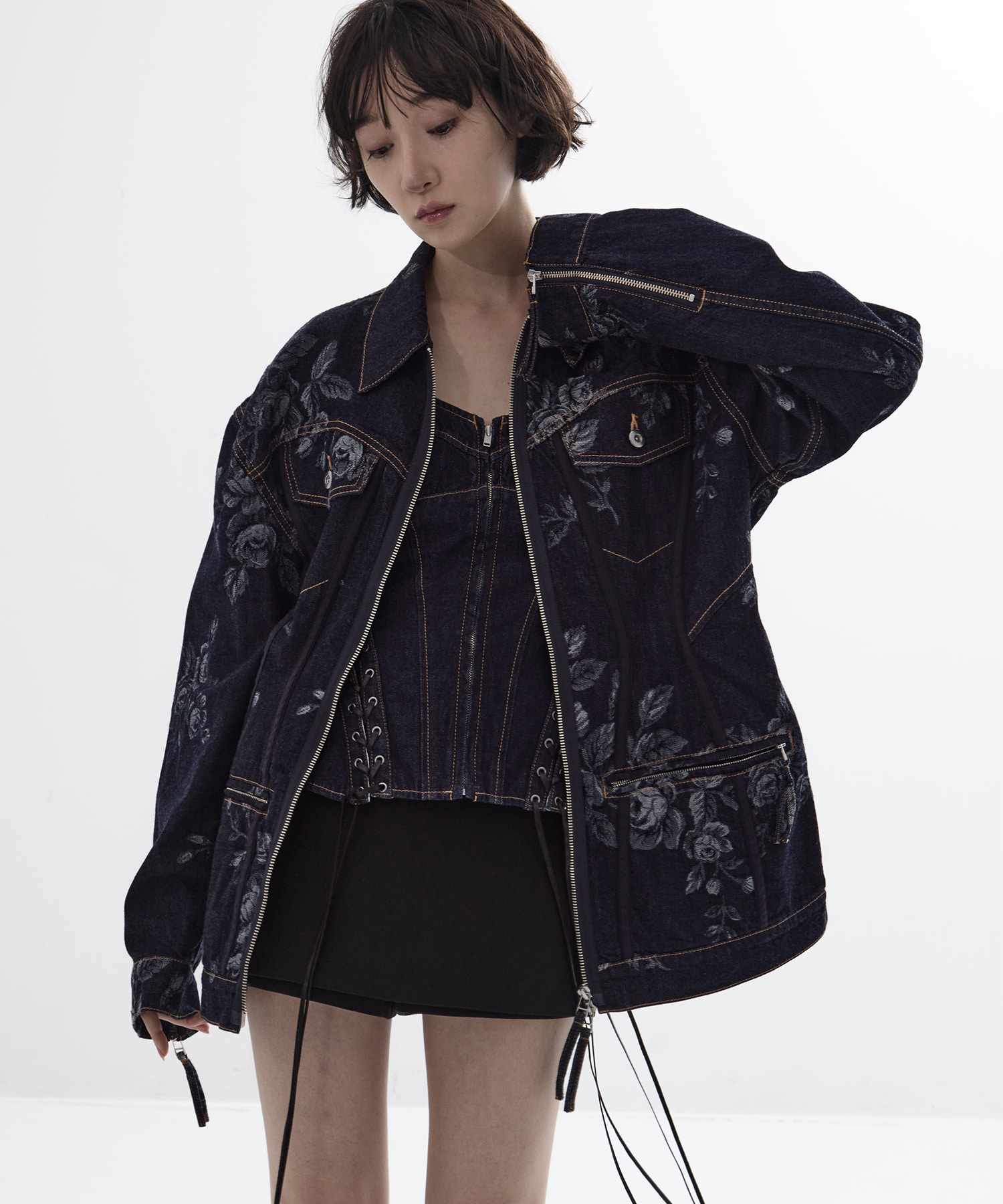 別注 ROSE DENIM JACKET FETICO