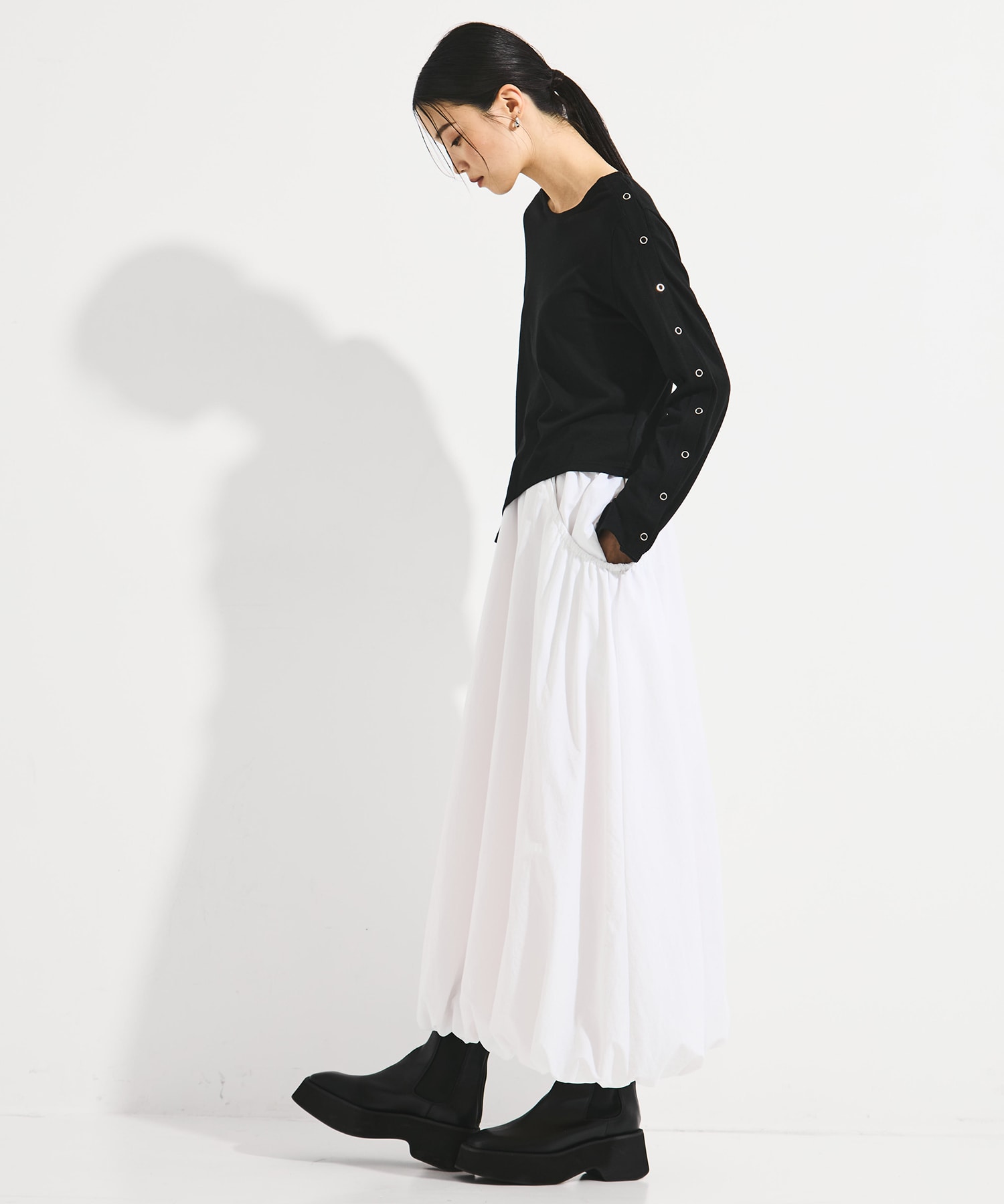Square Toe Boots STUDIOUS
