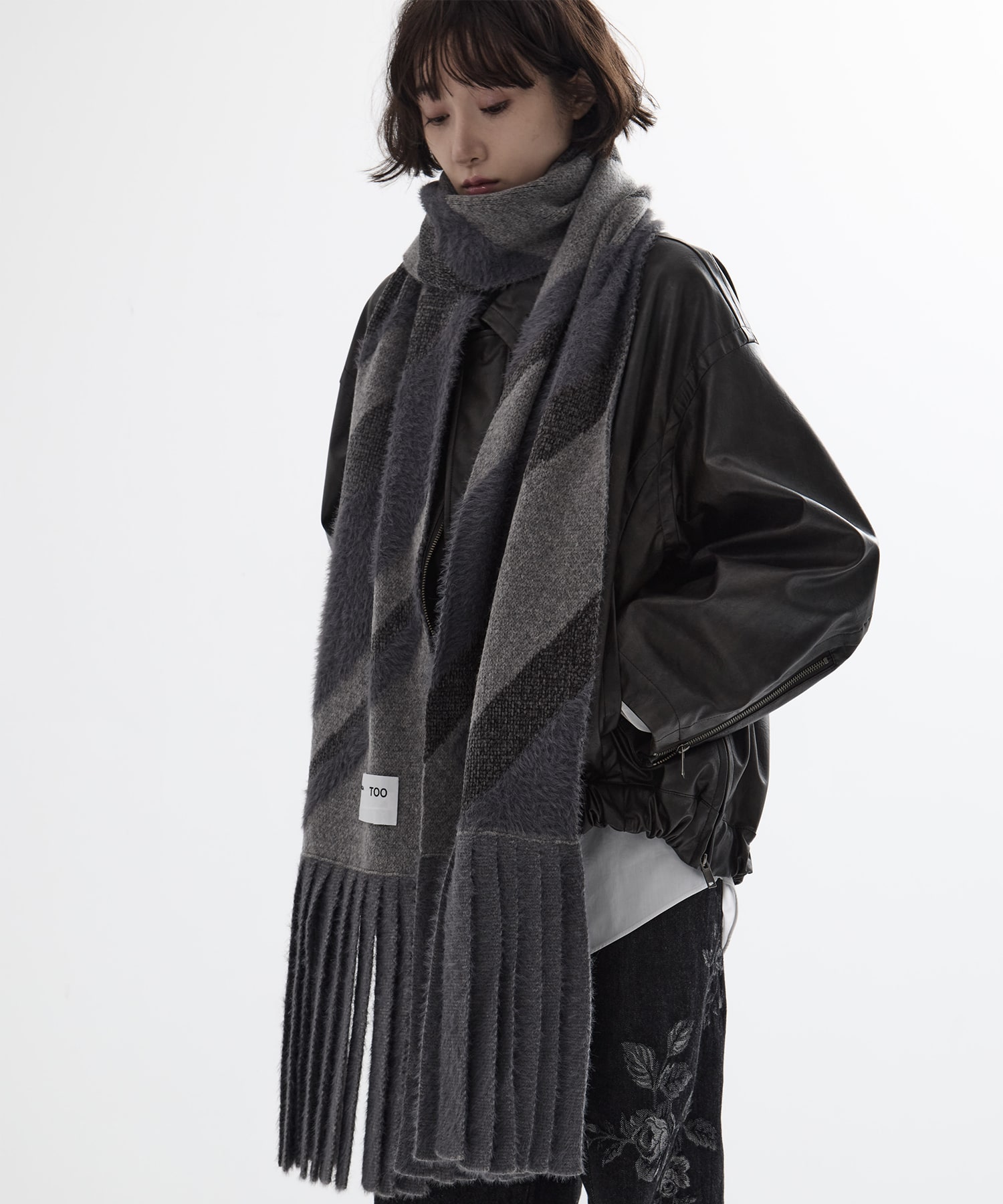 Regimental knit stole TOGA