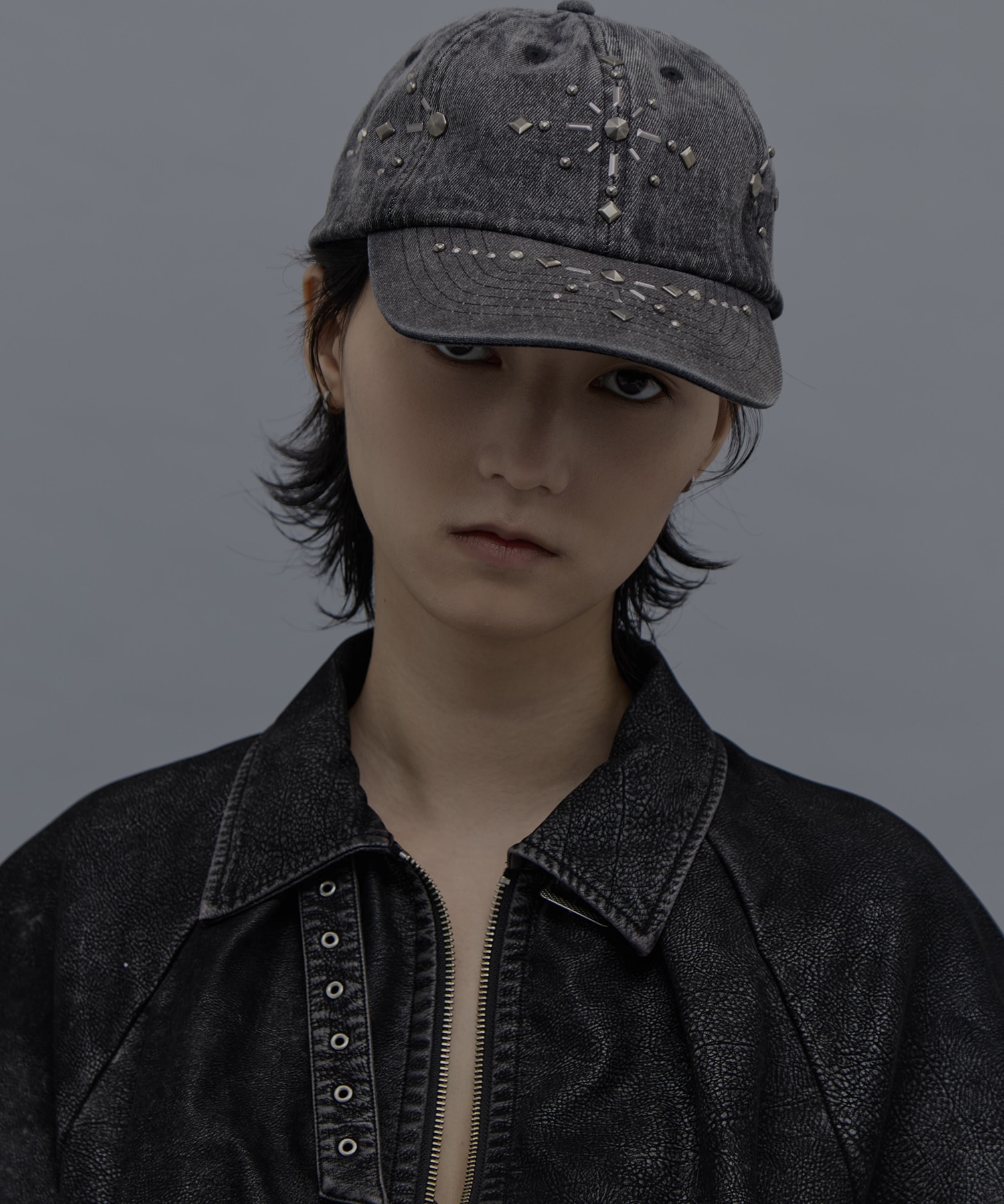 別注silver metal cross cap tanakadaisuke