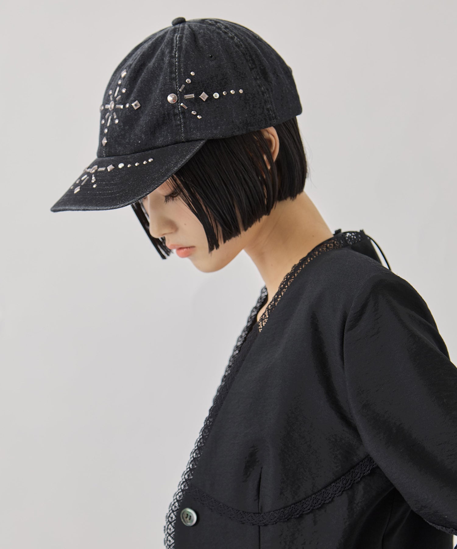 別注silver metal cross cap tanakadaisuke