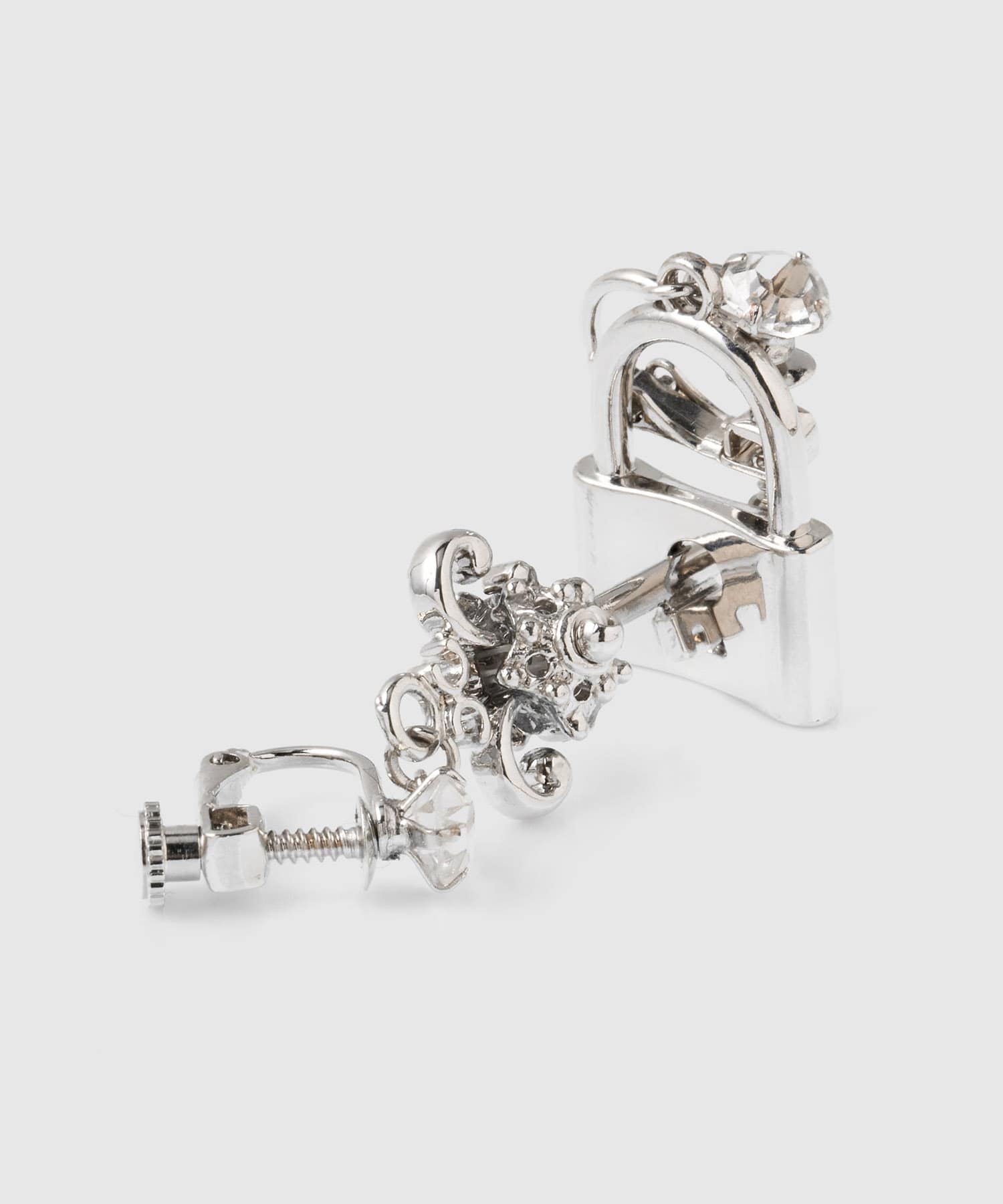 key ＆ lock earrings tanakadaisuke