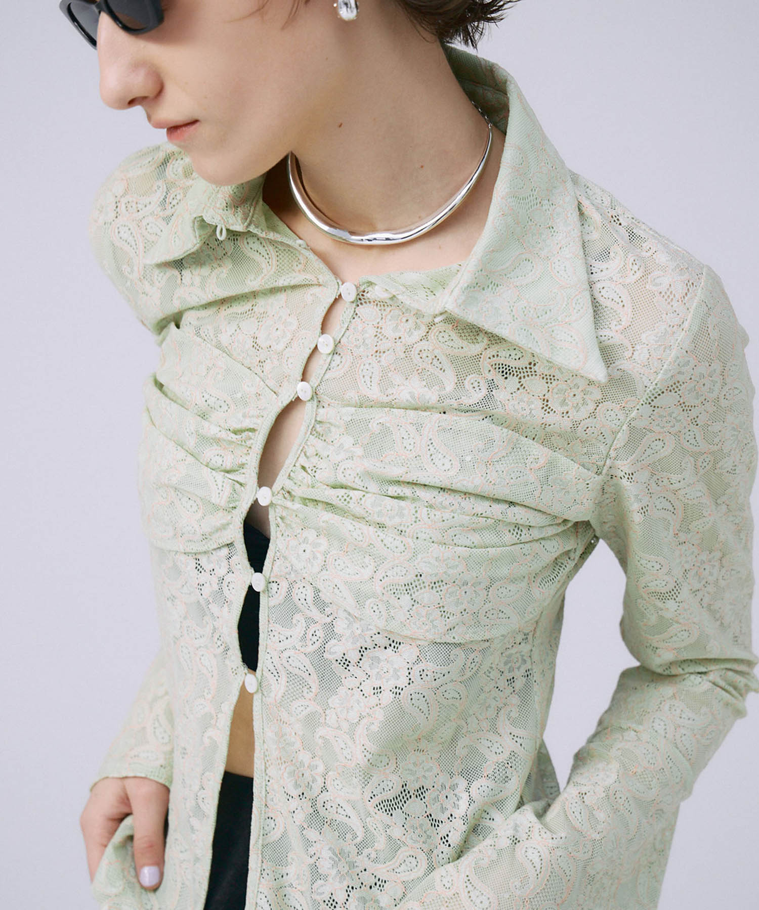 FLOW LACE SHIRT JOSEMOON