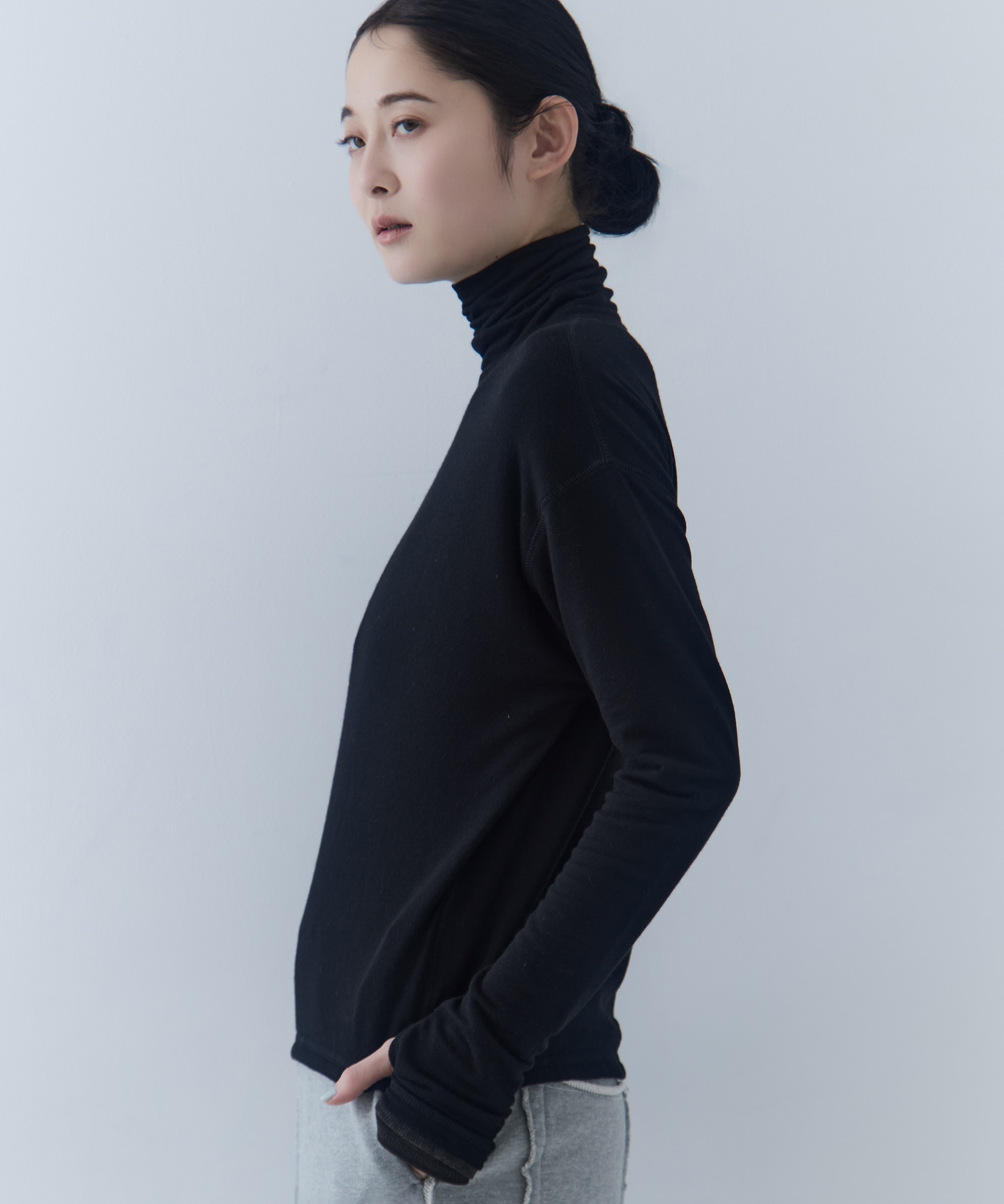 Cashmere Silk Loose Fit Top STUDIOUS