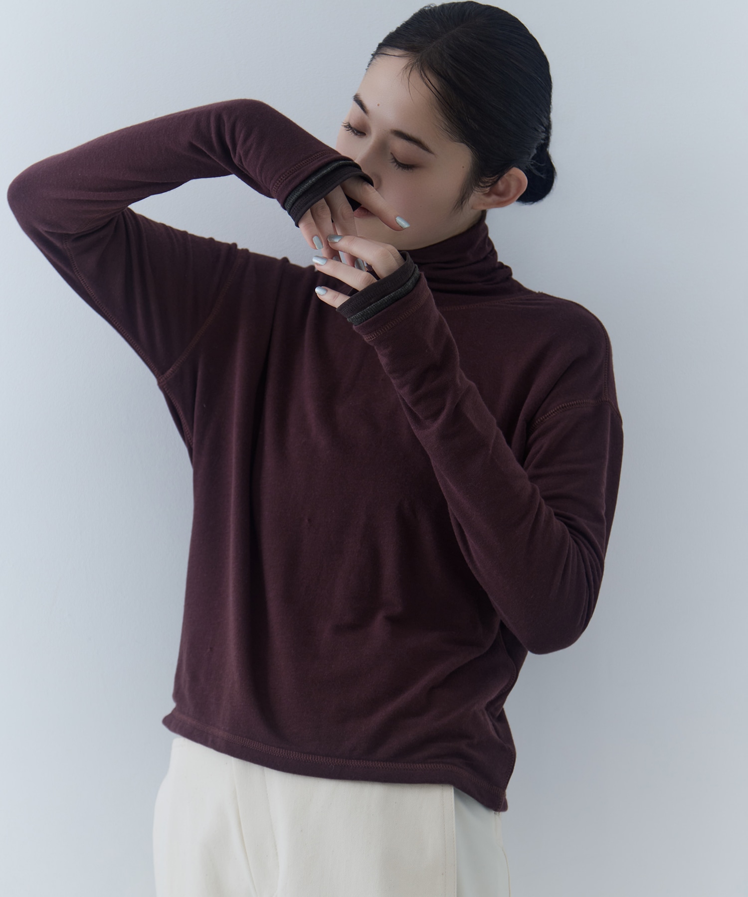 Cashmere Silk Loose Fit Top STUDIOUS