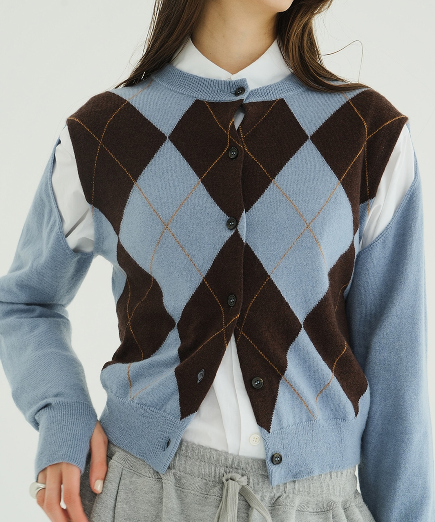 ARRANGE KNIT TOPS CLANE