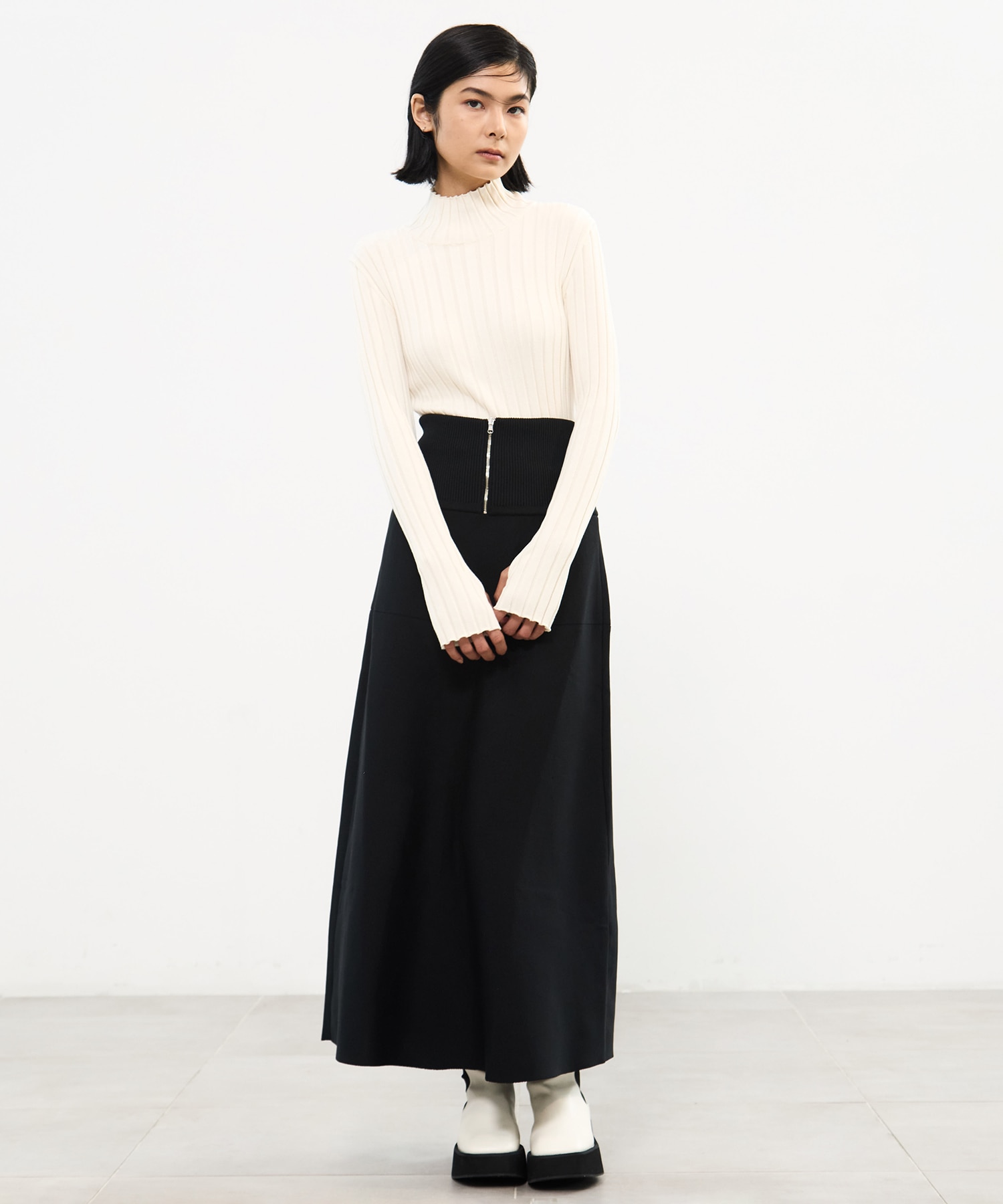 Silk Viscorse Wide Rib KT STUDIOUS
