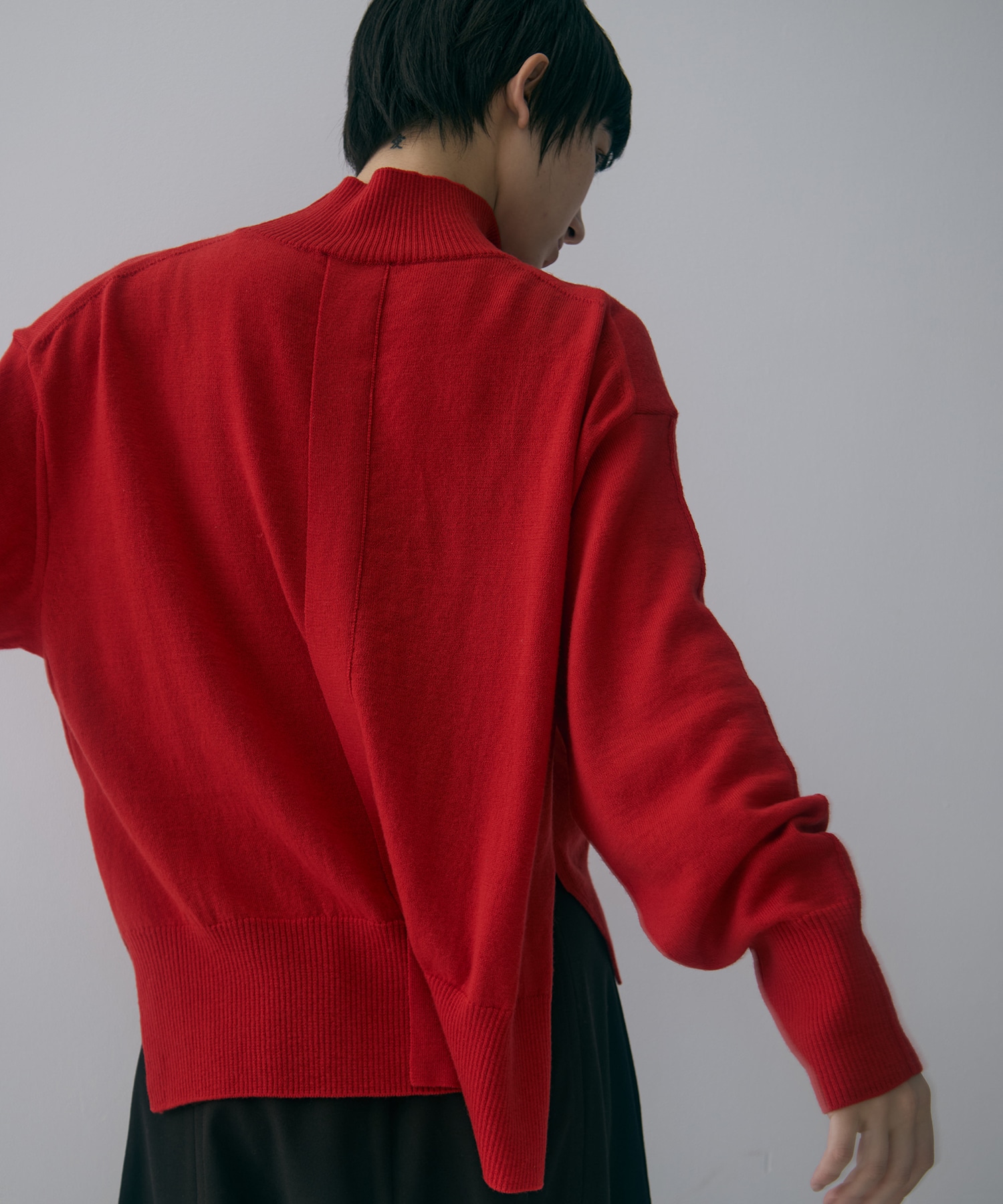 Merino Wool Turtle Neck Knit STUDIOUS