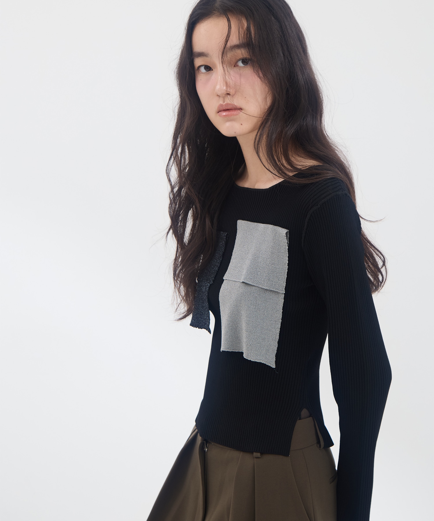 別注CREW NECK RIB KNIT kotohayokozawa