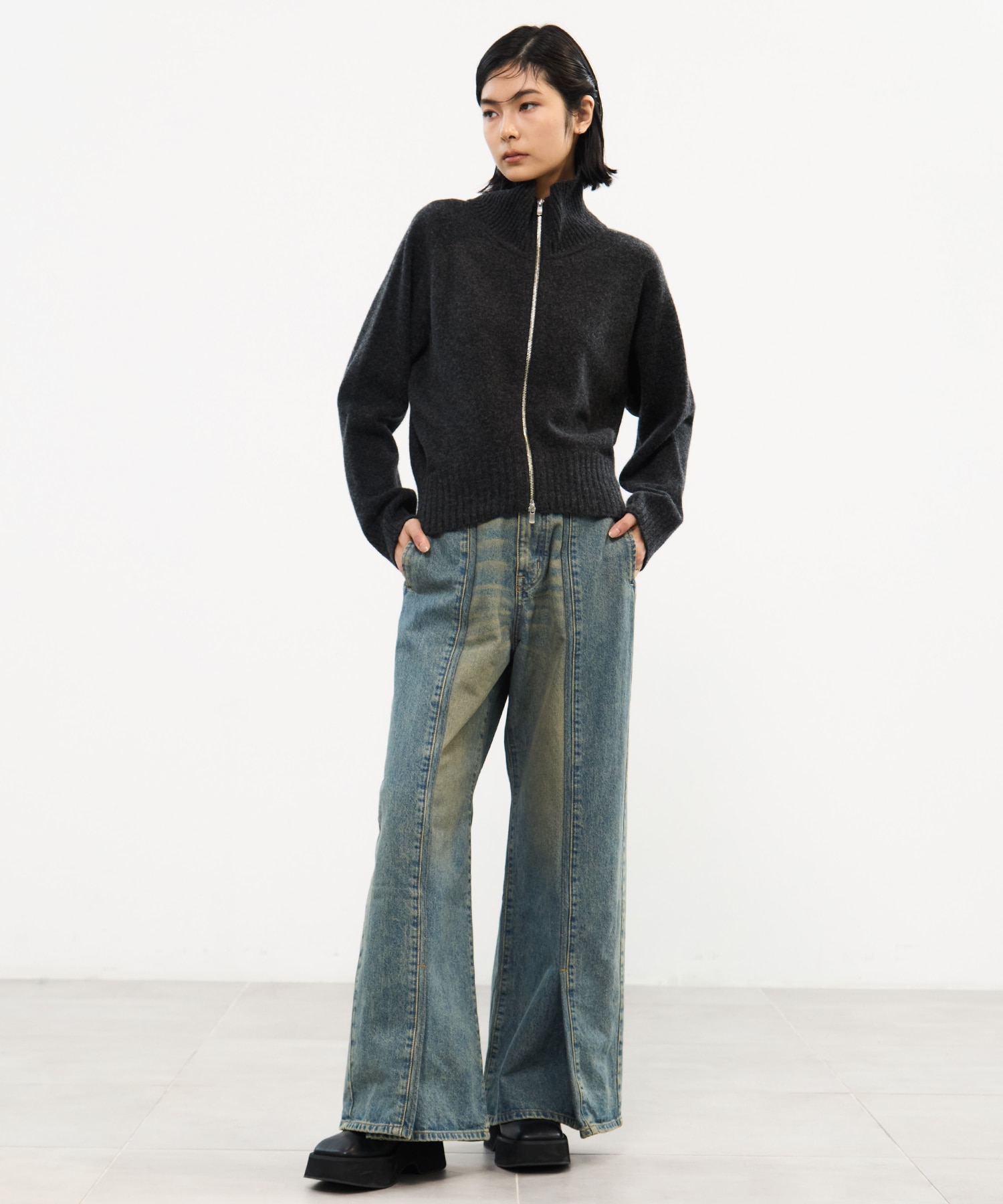 Cashmere Wool Drivers Knit STUDIOUS