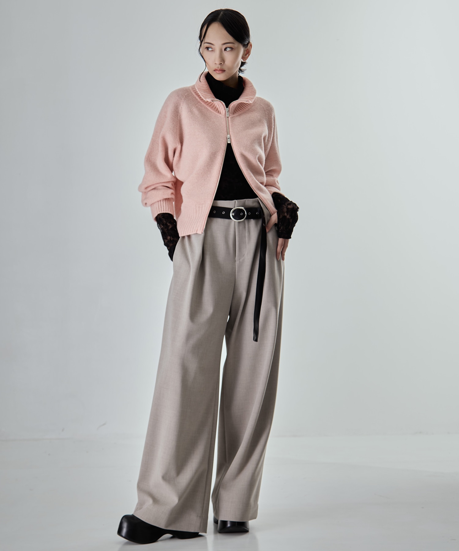 Cashmere Wool Drivers Knit STUDIOUS