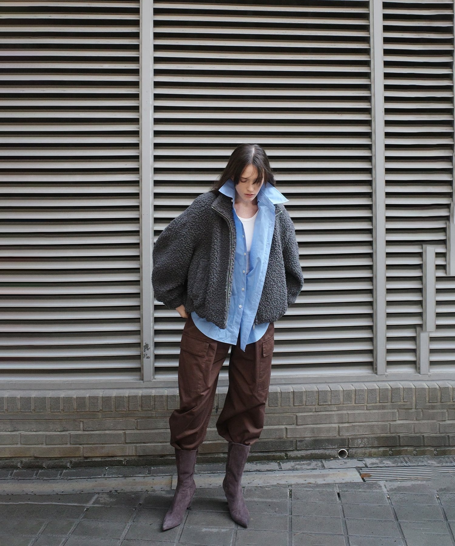 BALLOON BOA BLOUSON CLANE