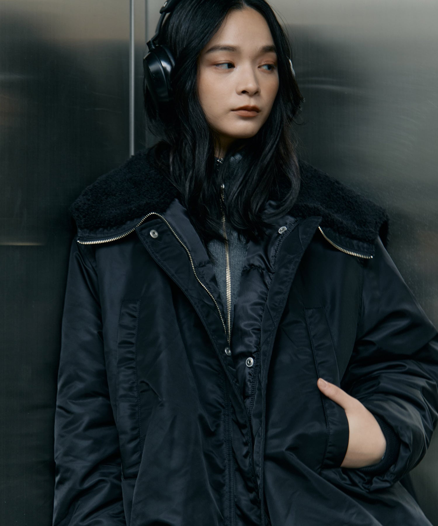 【WEB先行発売】別注BALLOON DESIGN HOODED N3B CLANE