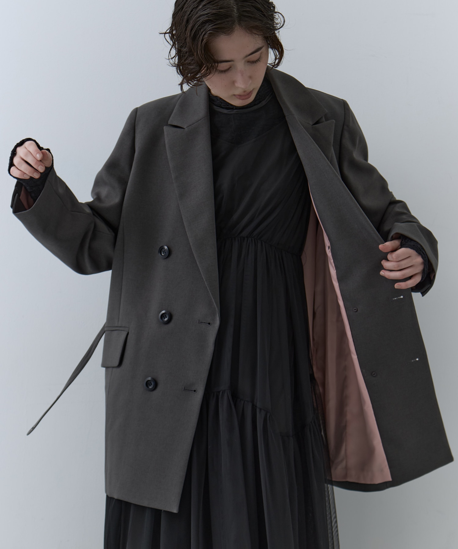 UND YOKE DESIGN JACKET AMERI