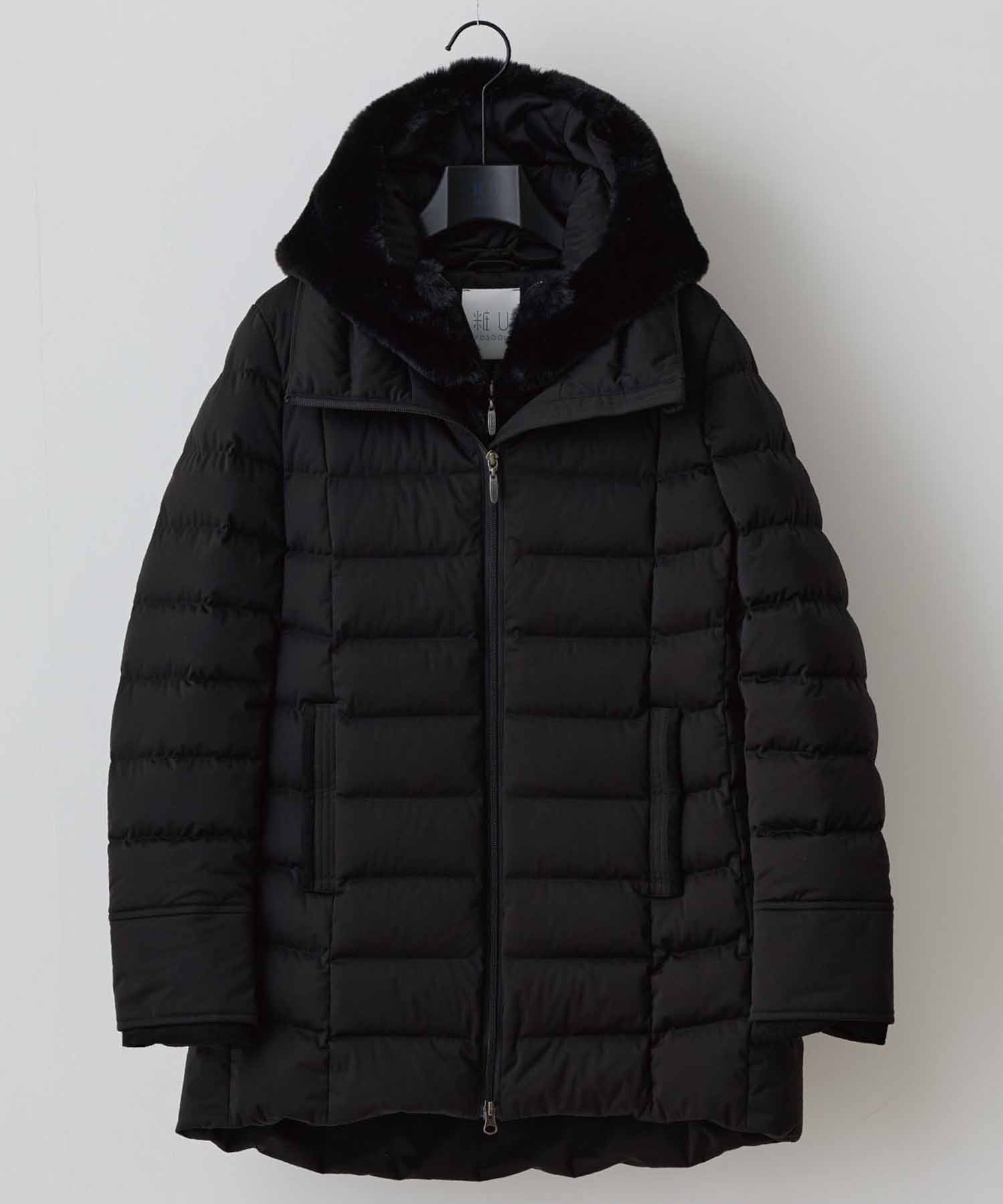 2way Fur Linen Hood Coat YOSOOU