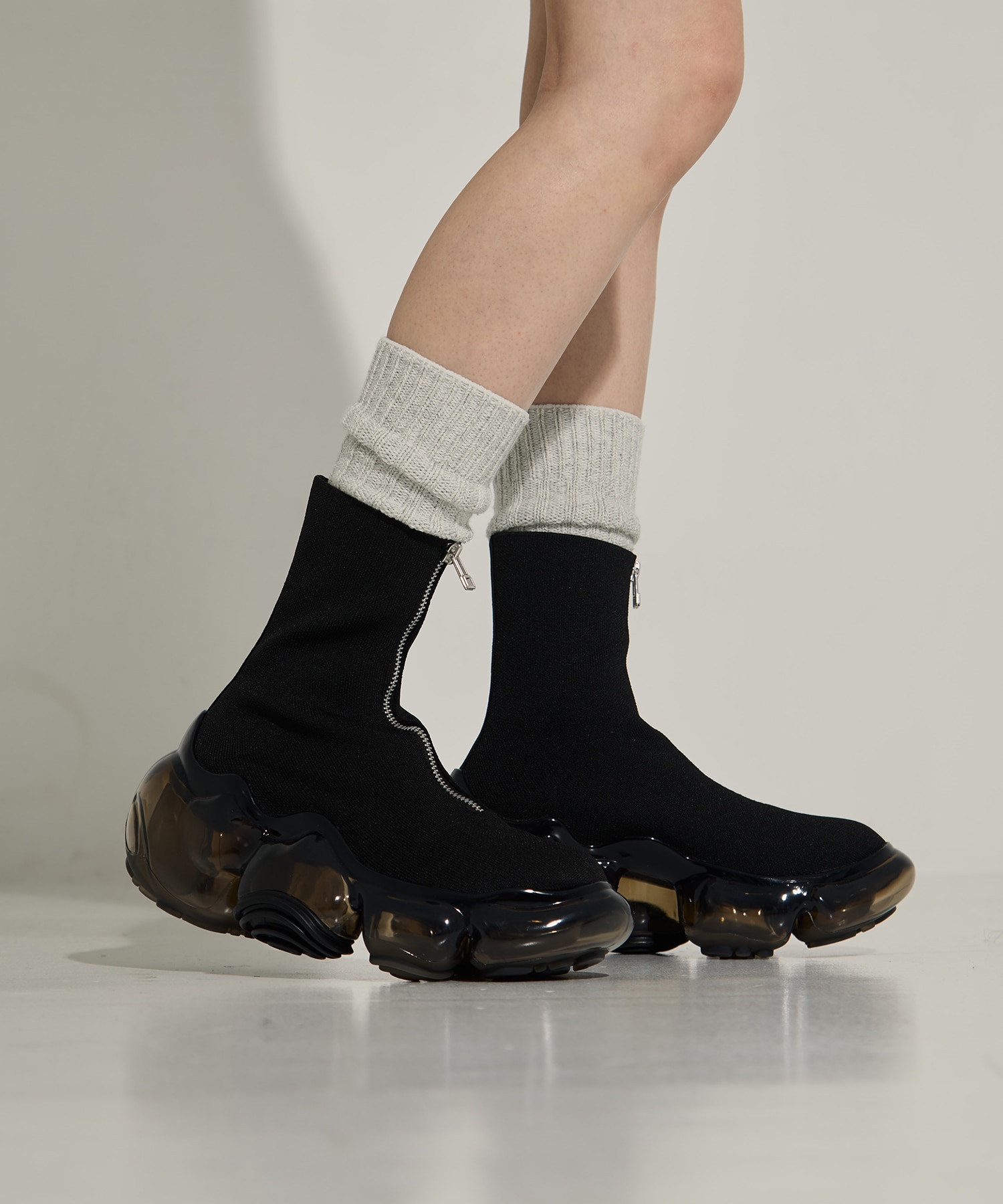 別注 ZIP MOOPIE BOOTS grounds