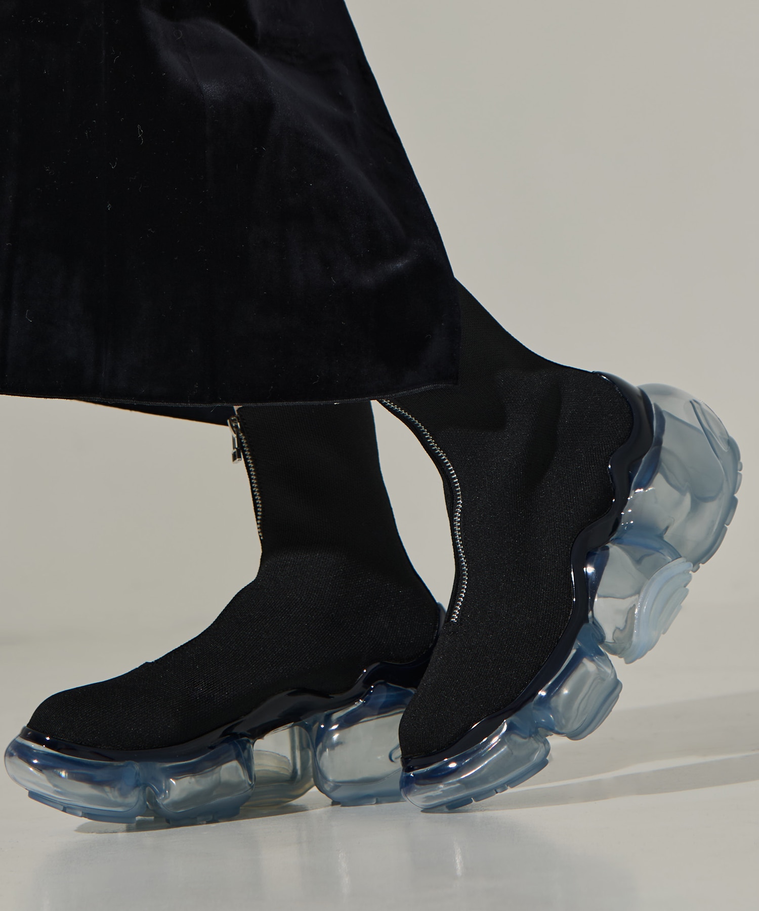 別注 ZIP MOOPIE BOOTS grounds