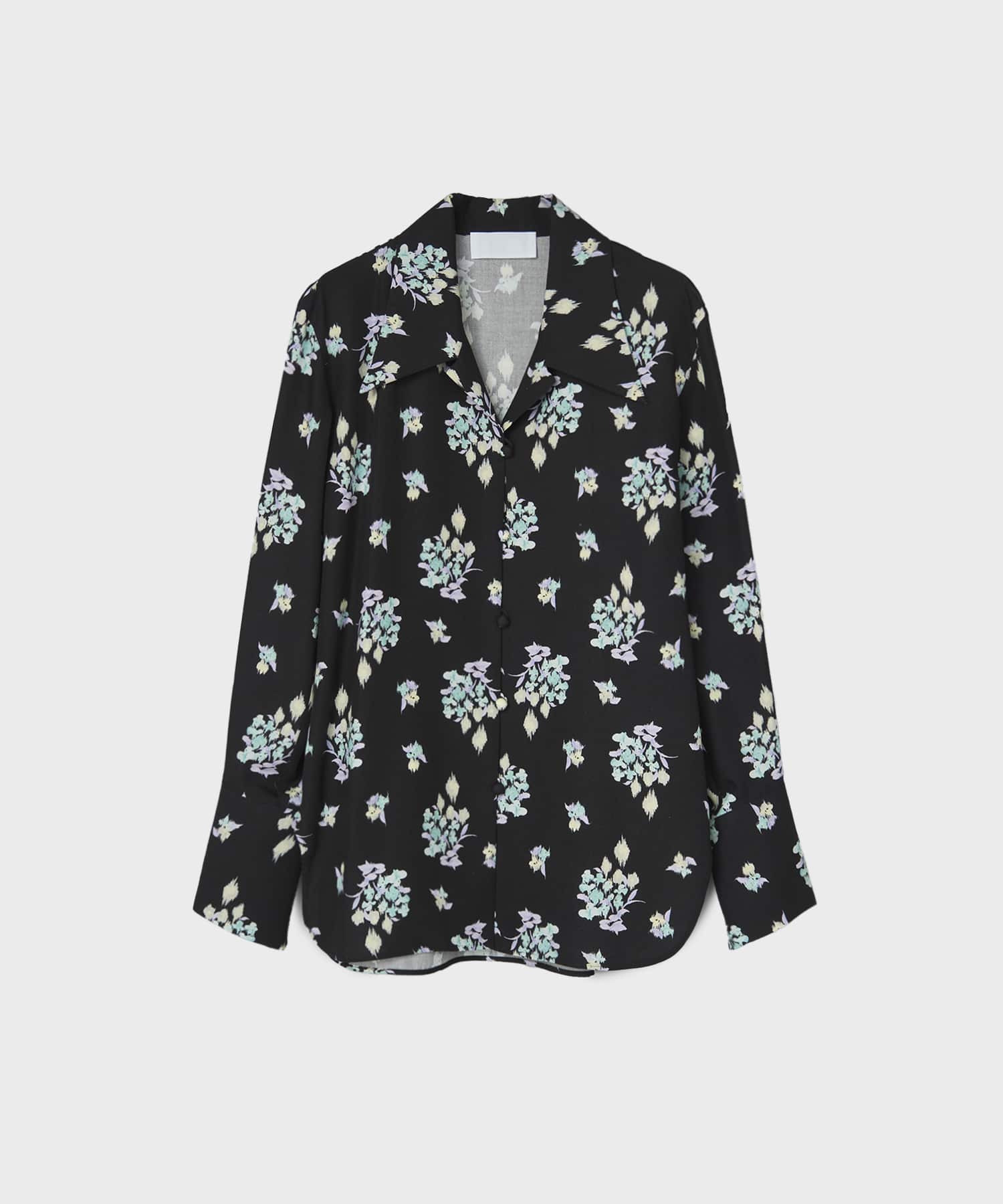 Floral Motif Printed Shirt Mame Kurogouchi