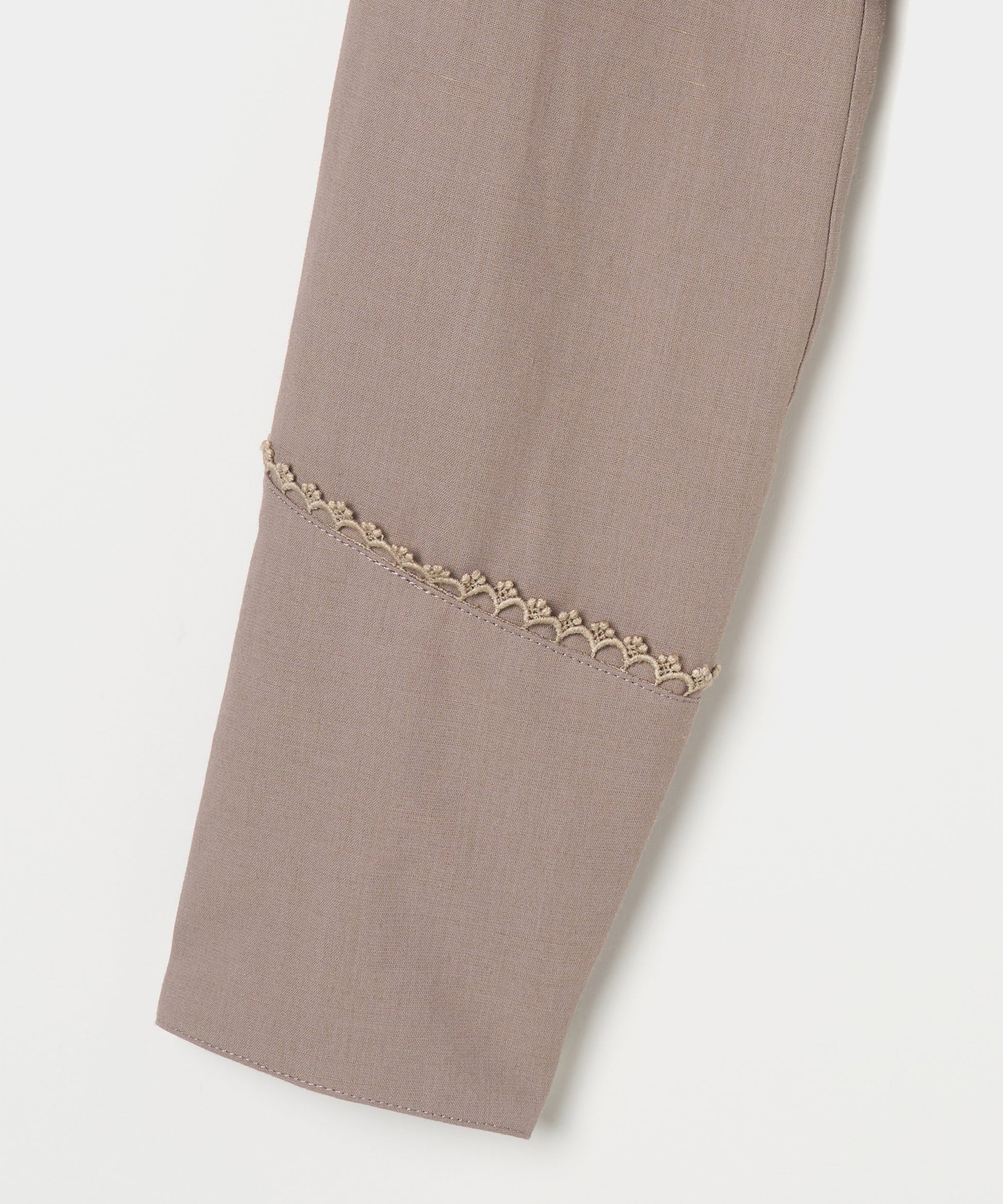 back curtain cropped blouse tanakadaisuke