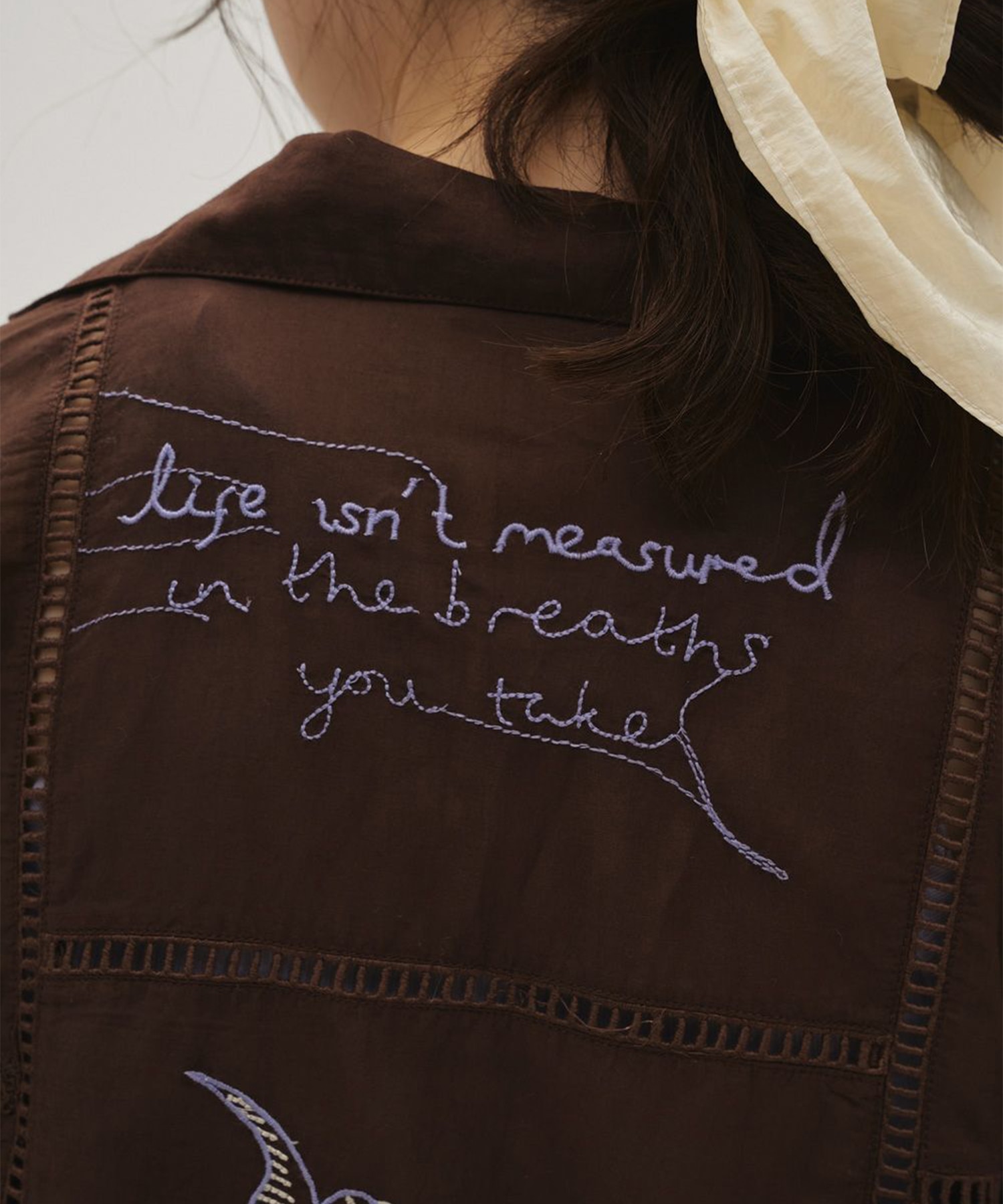 Embroidery Patchwork Shirts TODAYFUL