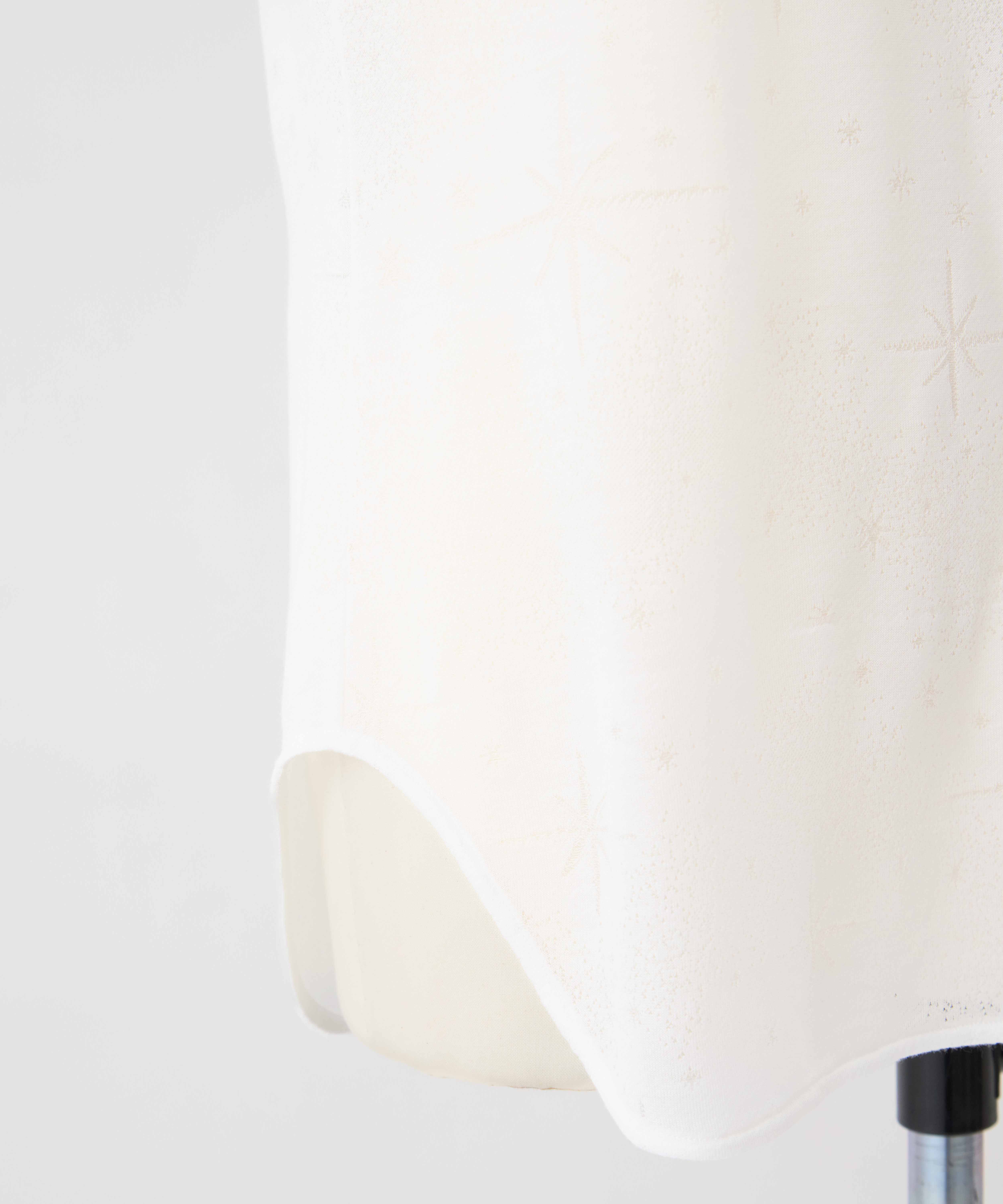 Starry Jersey Short Sleeve Sheer Top Mame Kurogouchi