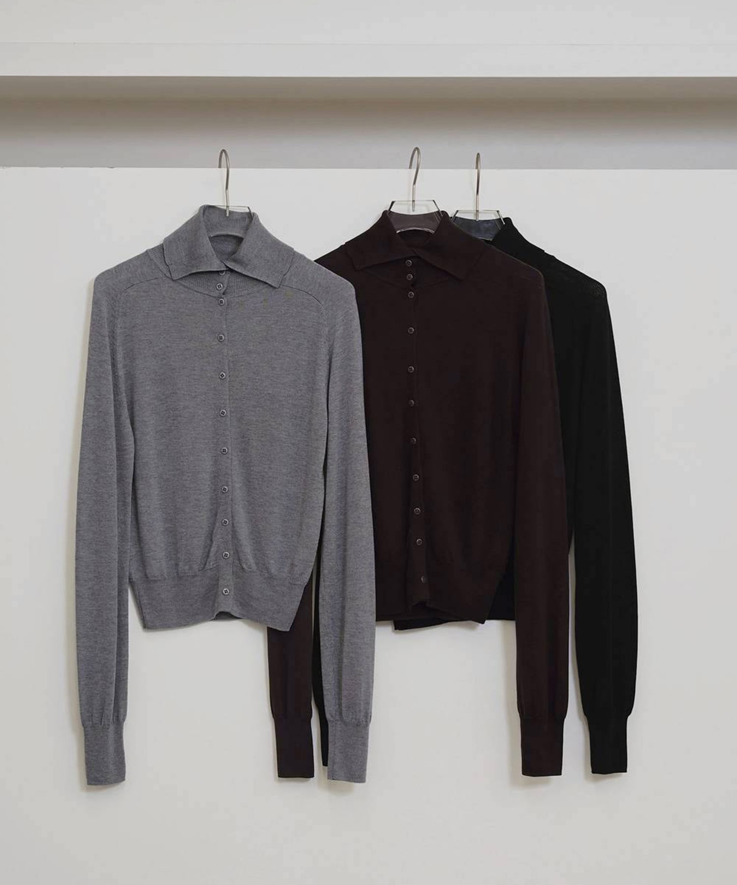 Tencelwool Highneck Knit TODAYFUL