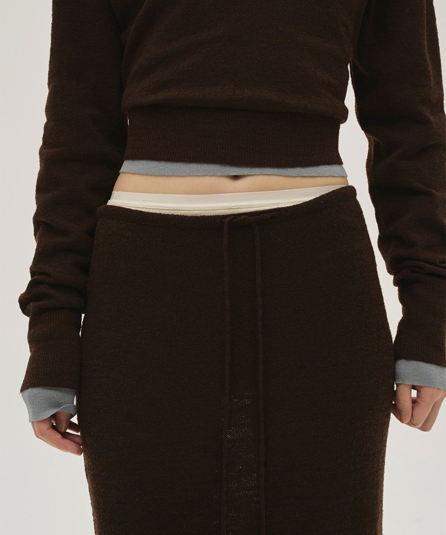 Layered Polo Knit TODAYFUL